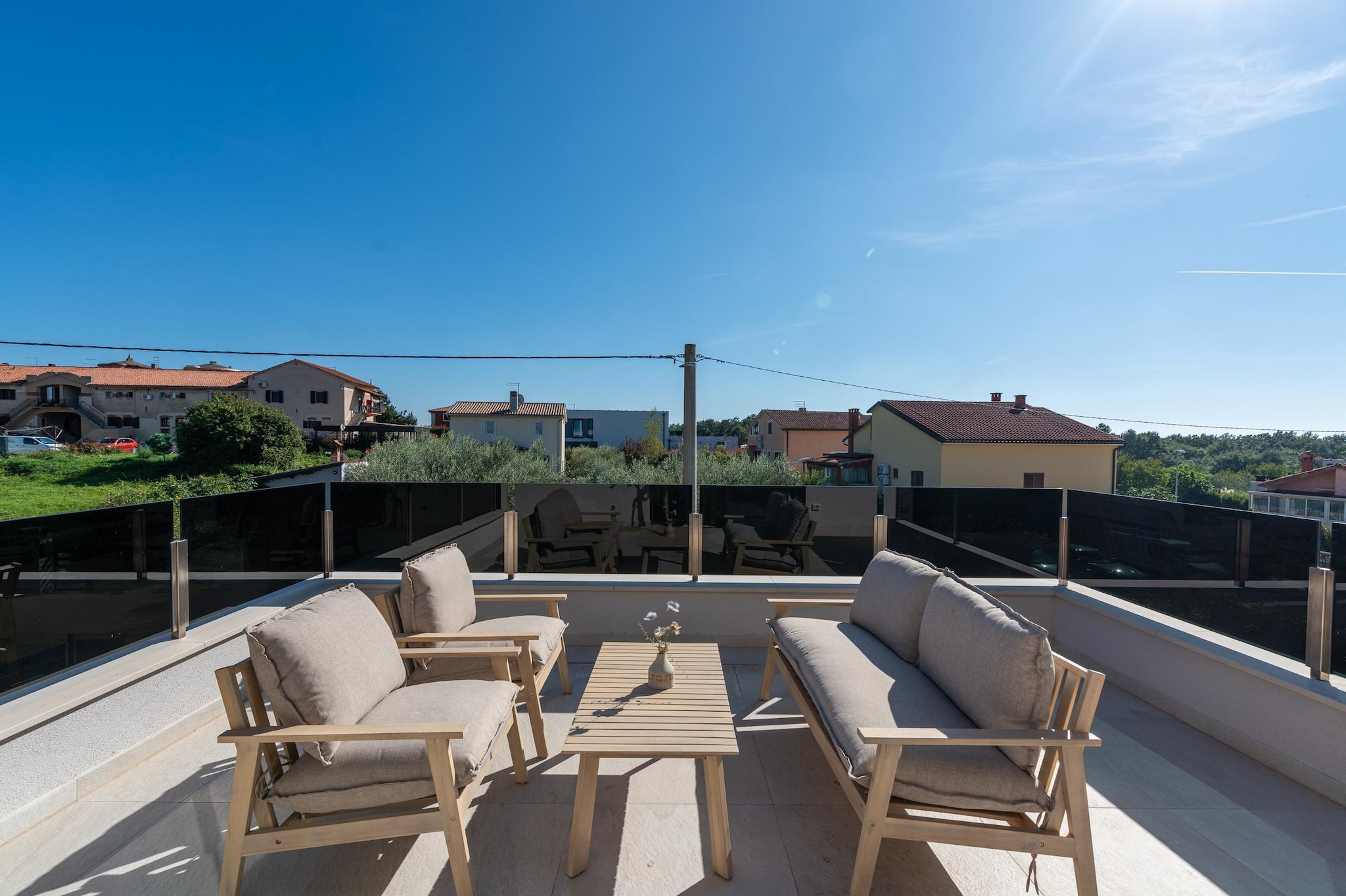 Villa Ava Rossa-Terrasbalkon