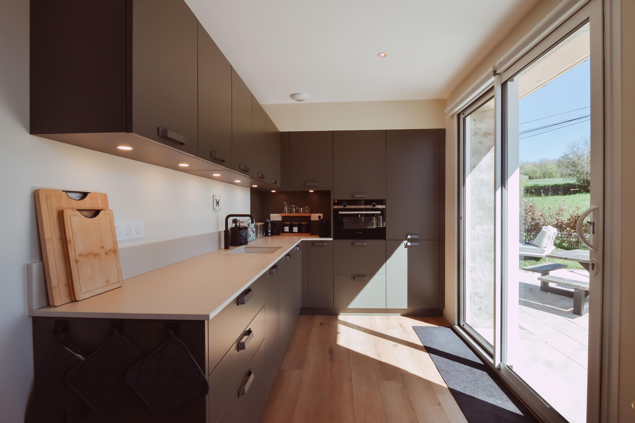 Pavillon le Papillon-Keuken