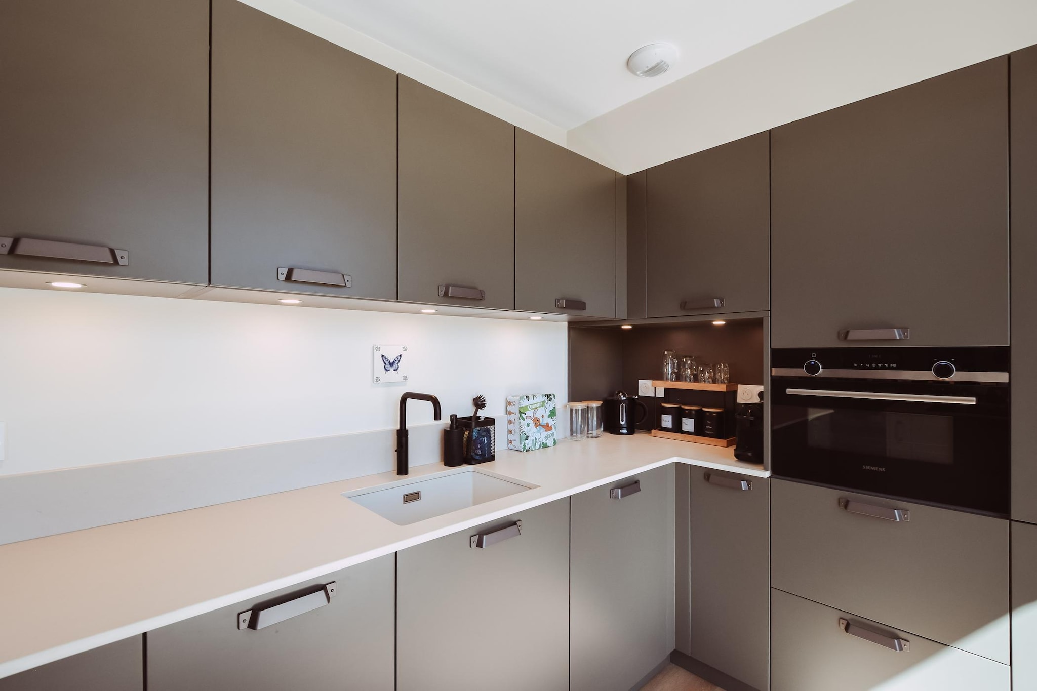 Pavillon le Papillon-Keuken