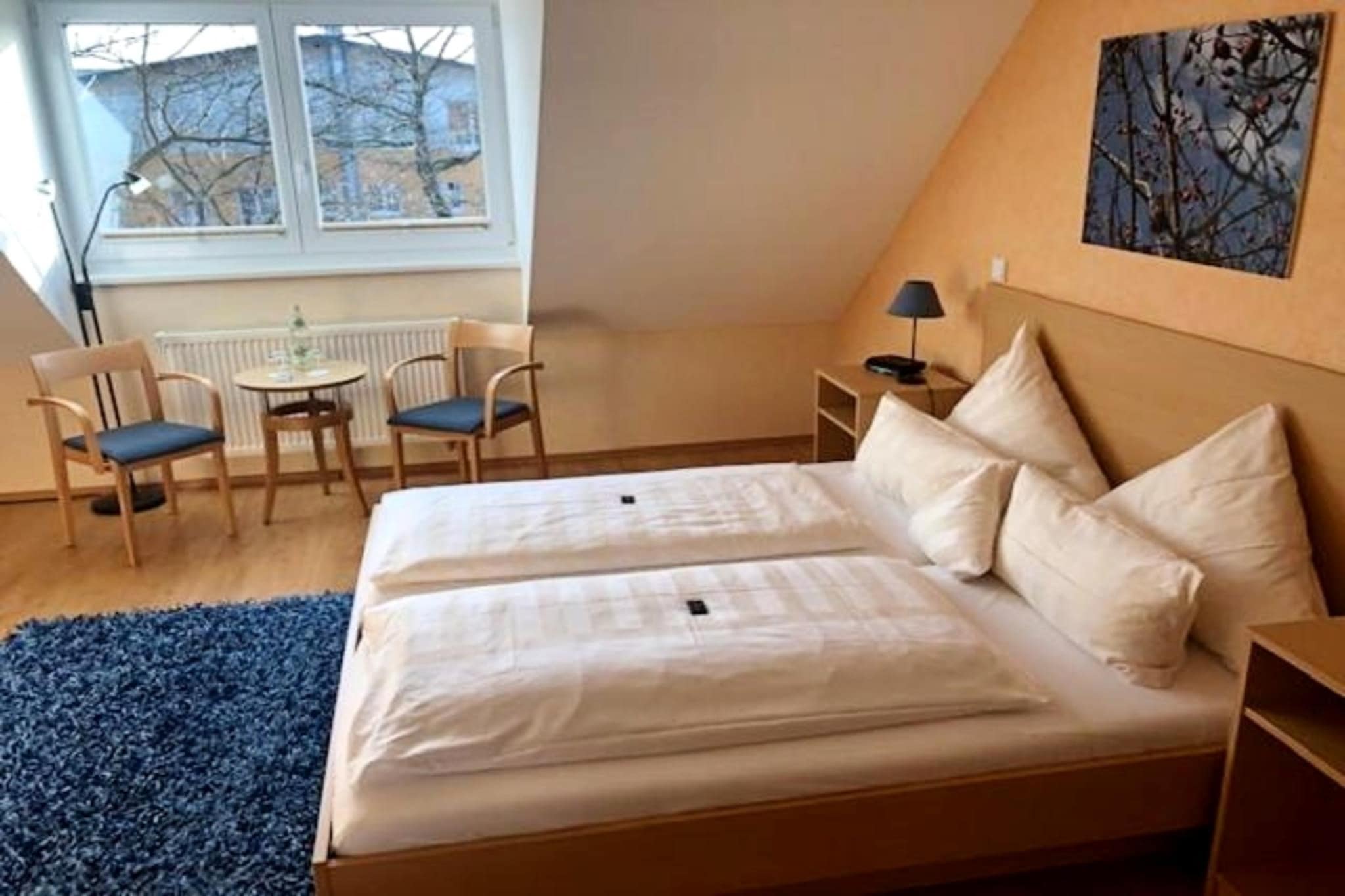 Standard Double Room-Slaapkamer