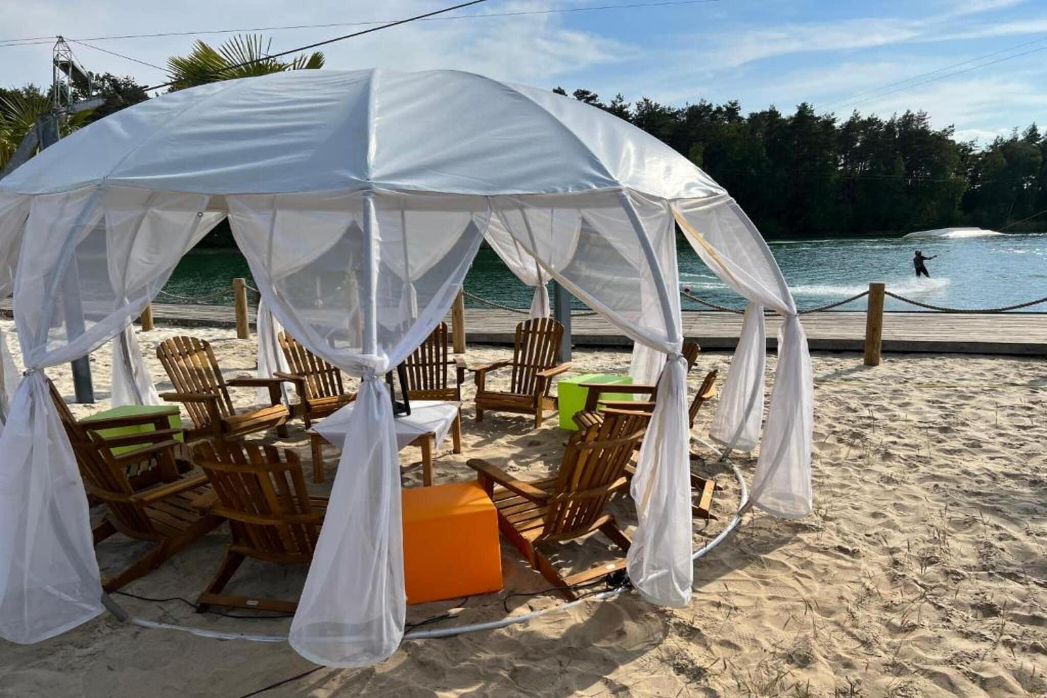 Superior Double Room with Lakeview Balcony-Gebieden zomer 5km