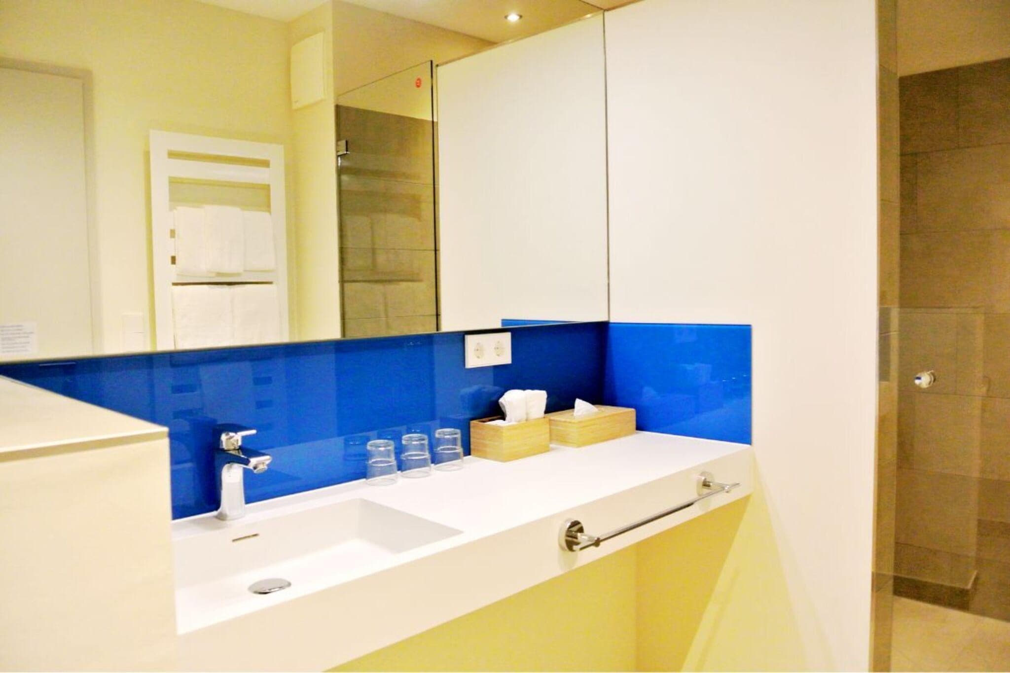 Superior Double Room with Balcony-Badkamer