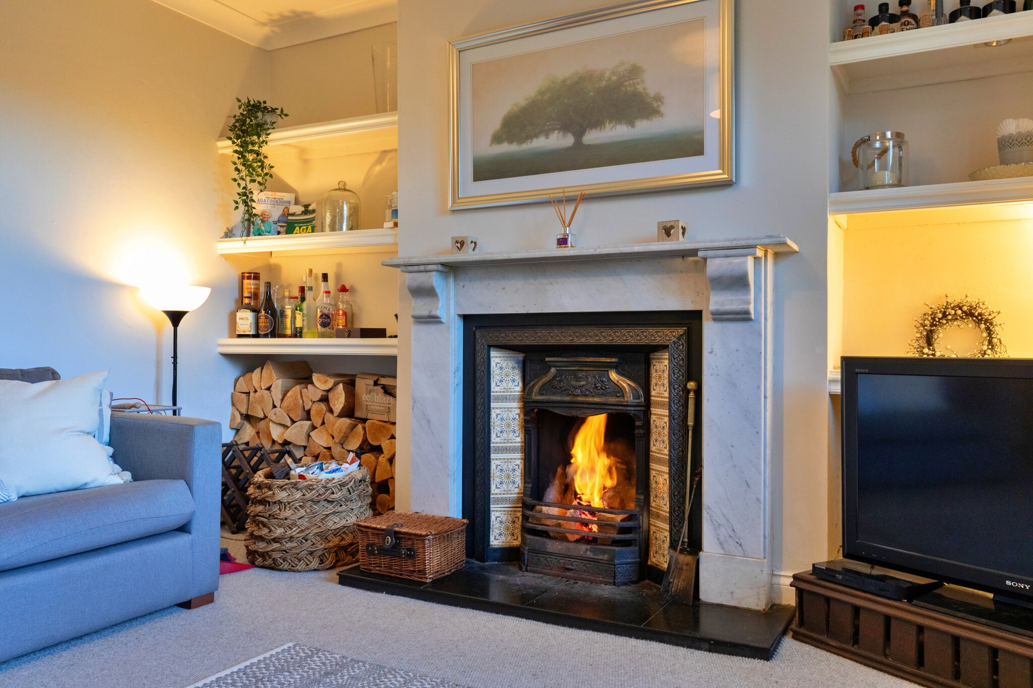 Ingersley Cottage - Woonkamer