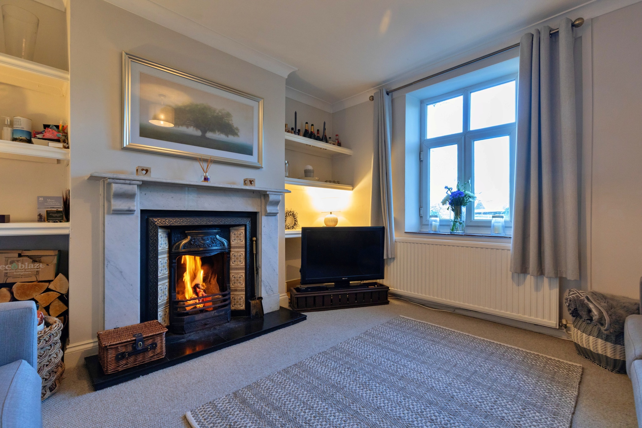 Ingersley Cottage - Woonkamer