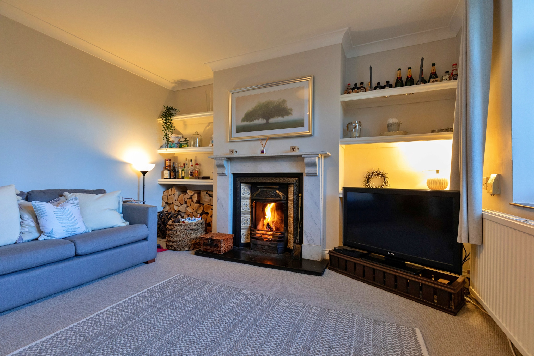 Ingersley Cottage - Woonkamer