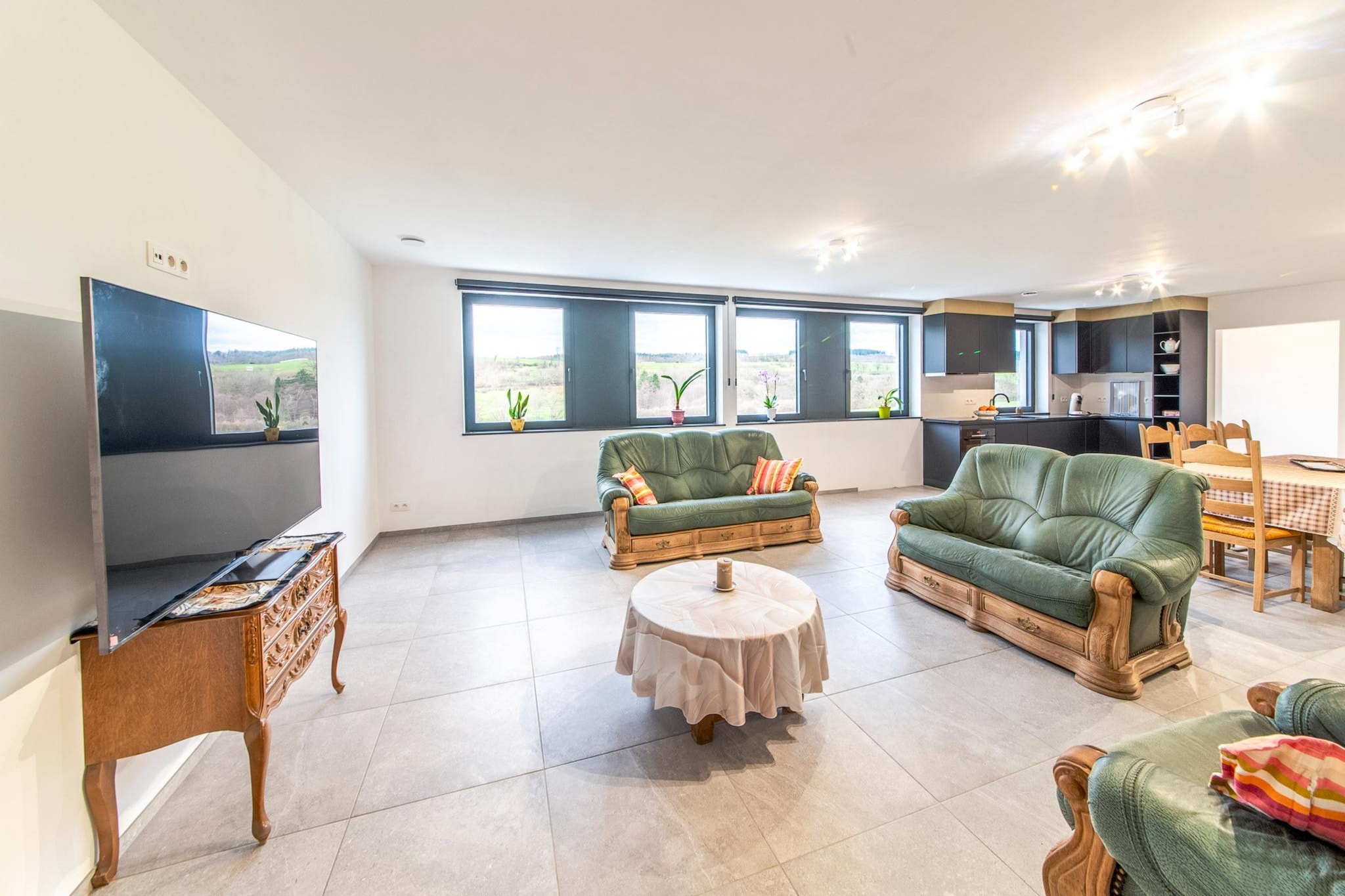 Le vol du milan-Woonkamer