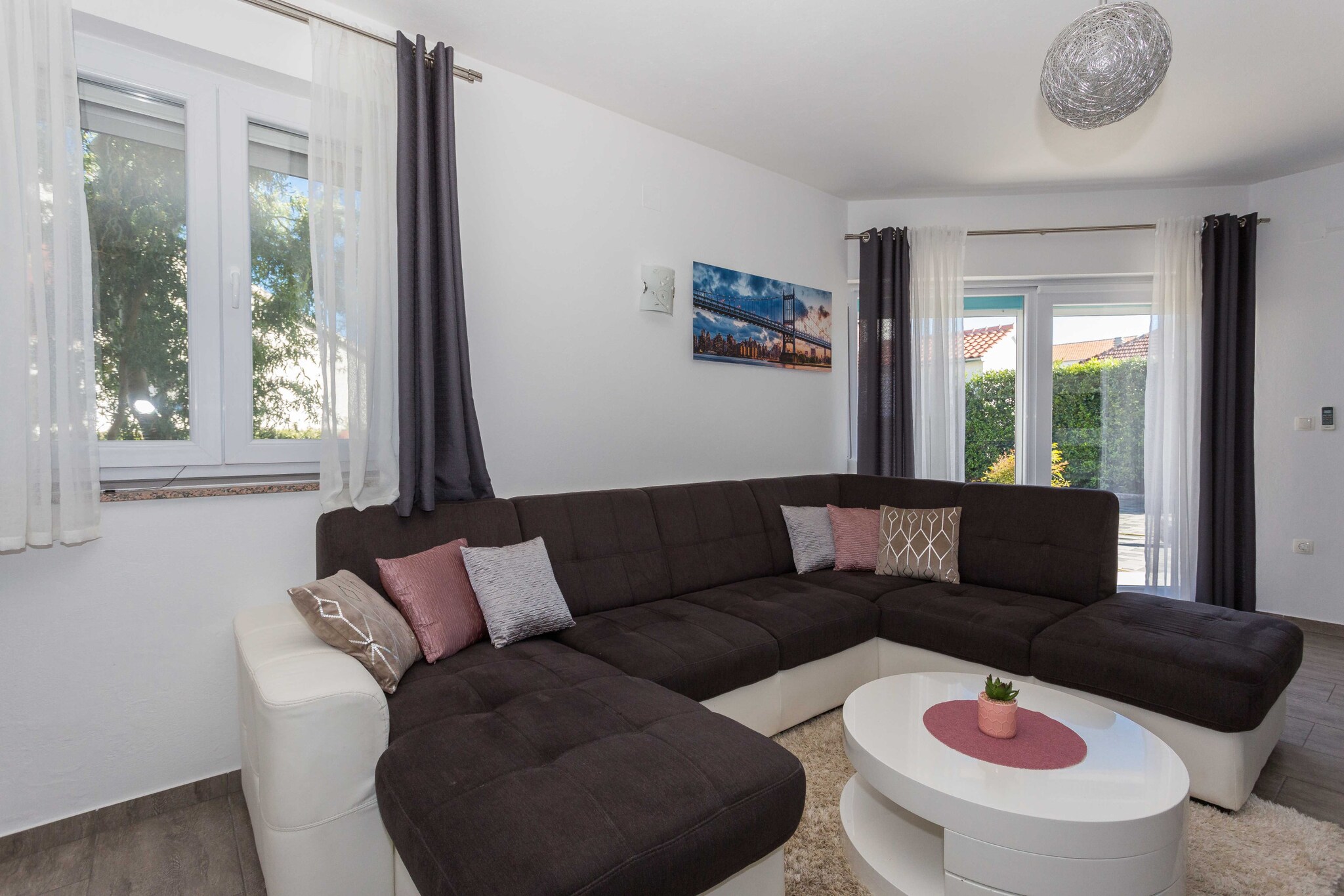 Villa Simone with private pool - Woonkamer