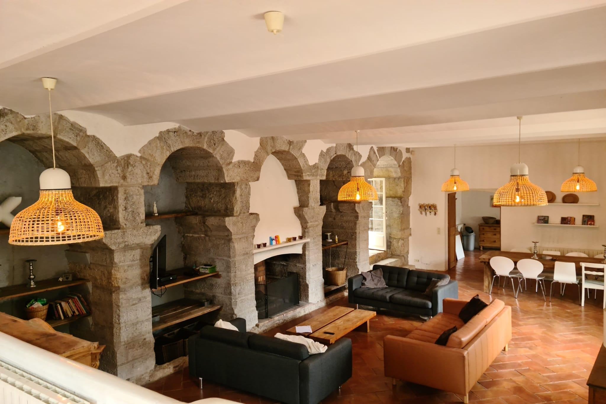 Villa Moulin-Wohnzimmer