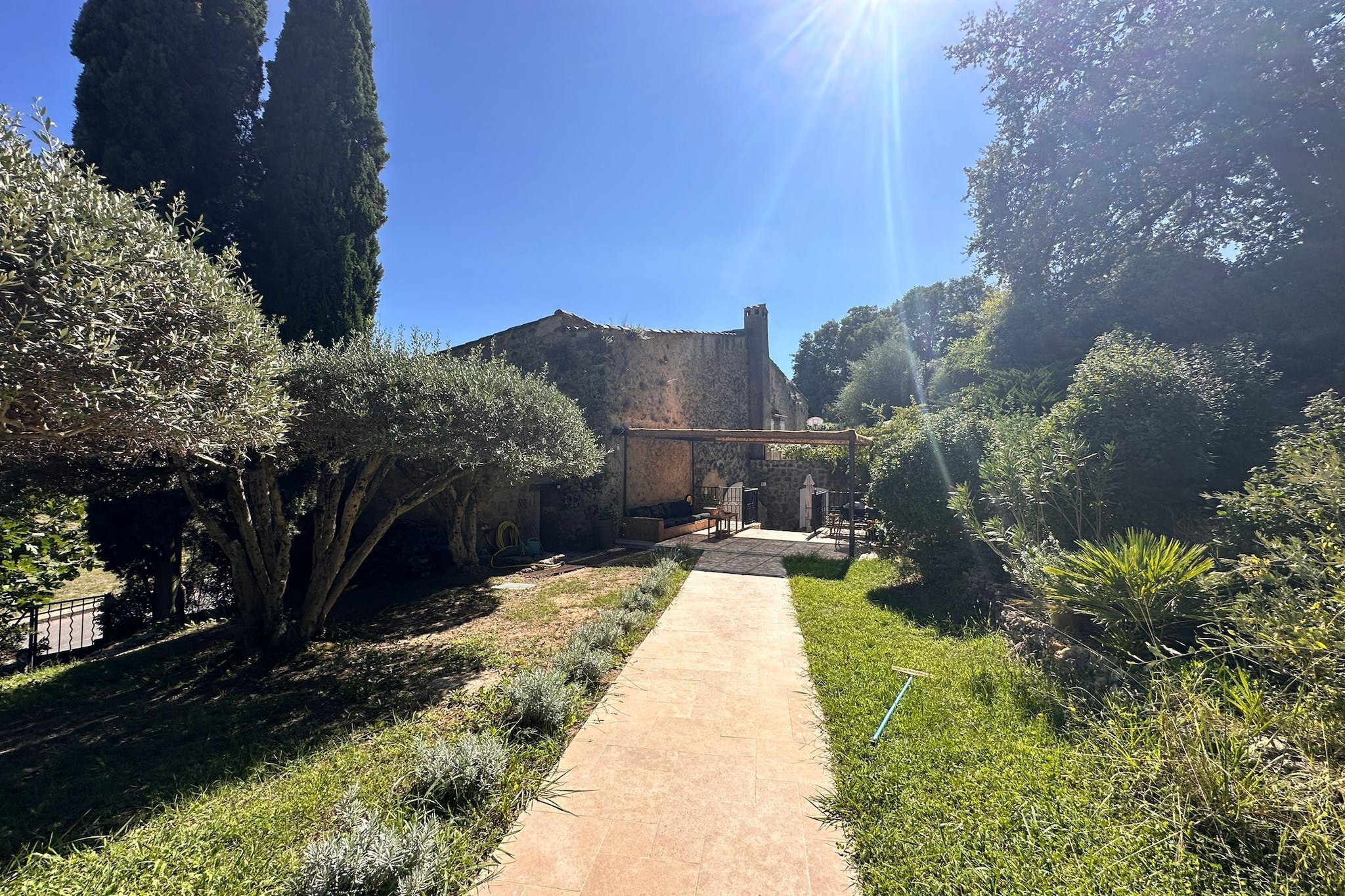 Villa Moulin-Garten Sommer