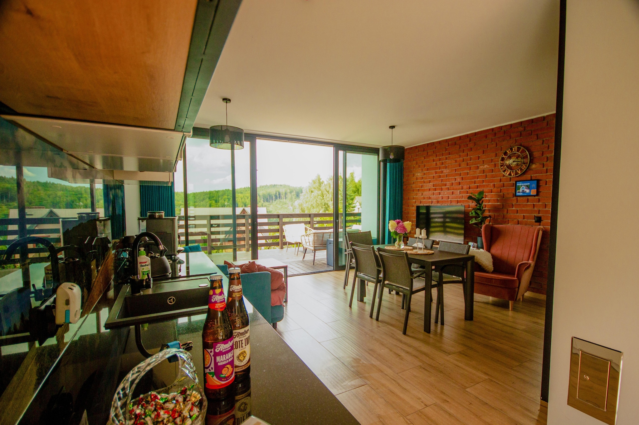 Dom na szczycie dla 6 osób-Woonkamer