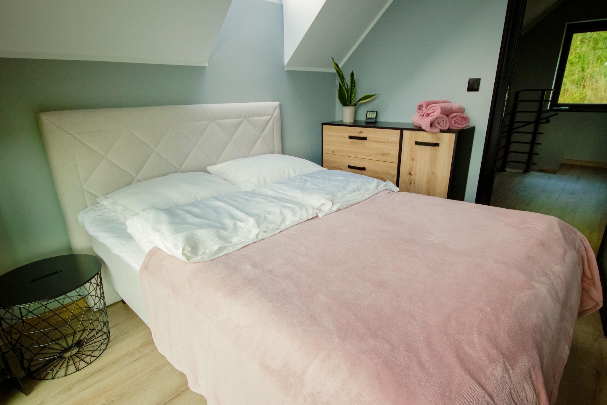 Dom na szczycie dla 8 osób-Slaapkamer