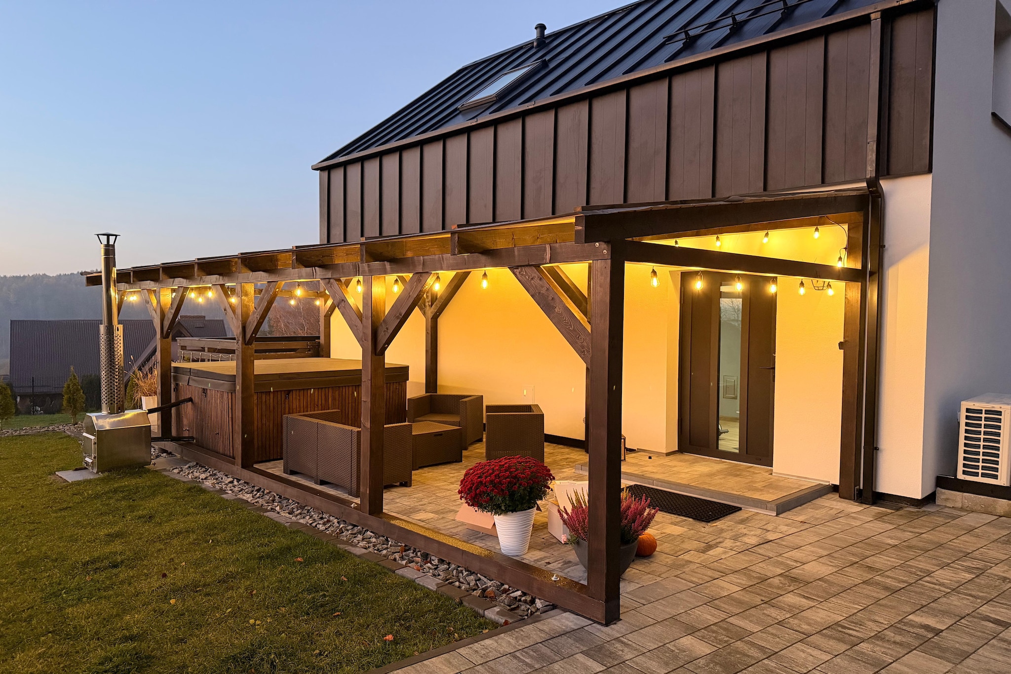 Dom na szczycie dla 8 osób-Spa