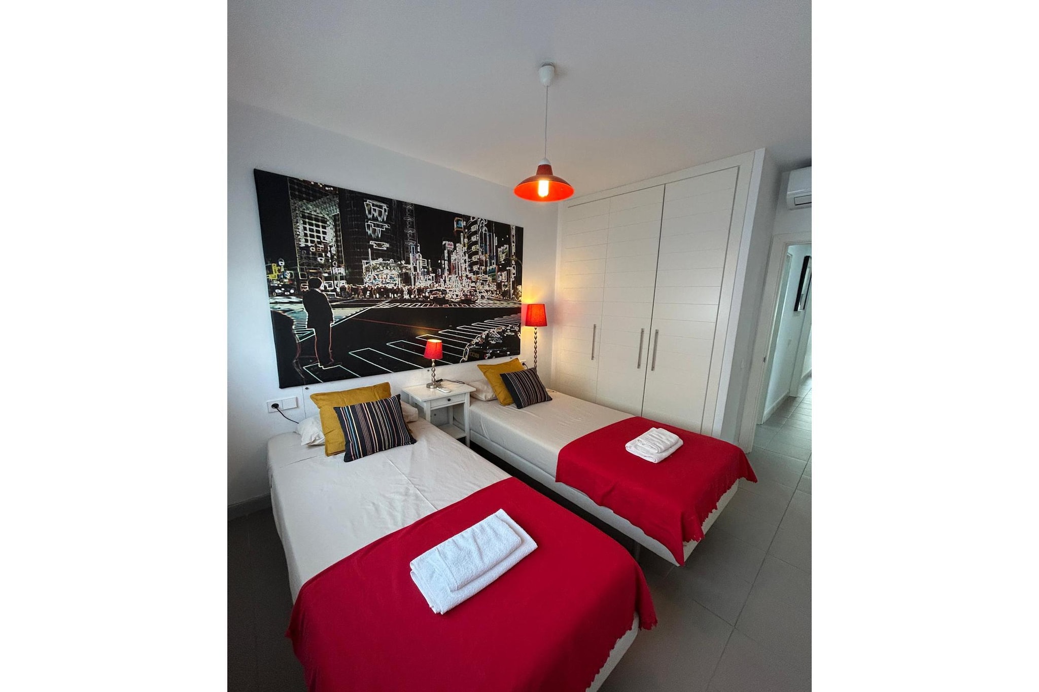 CT 407 AL - Faro's Las Negras Beach Apartment for 4 - Cabo de Gata-Slaapkamer