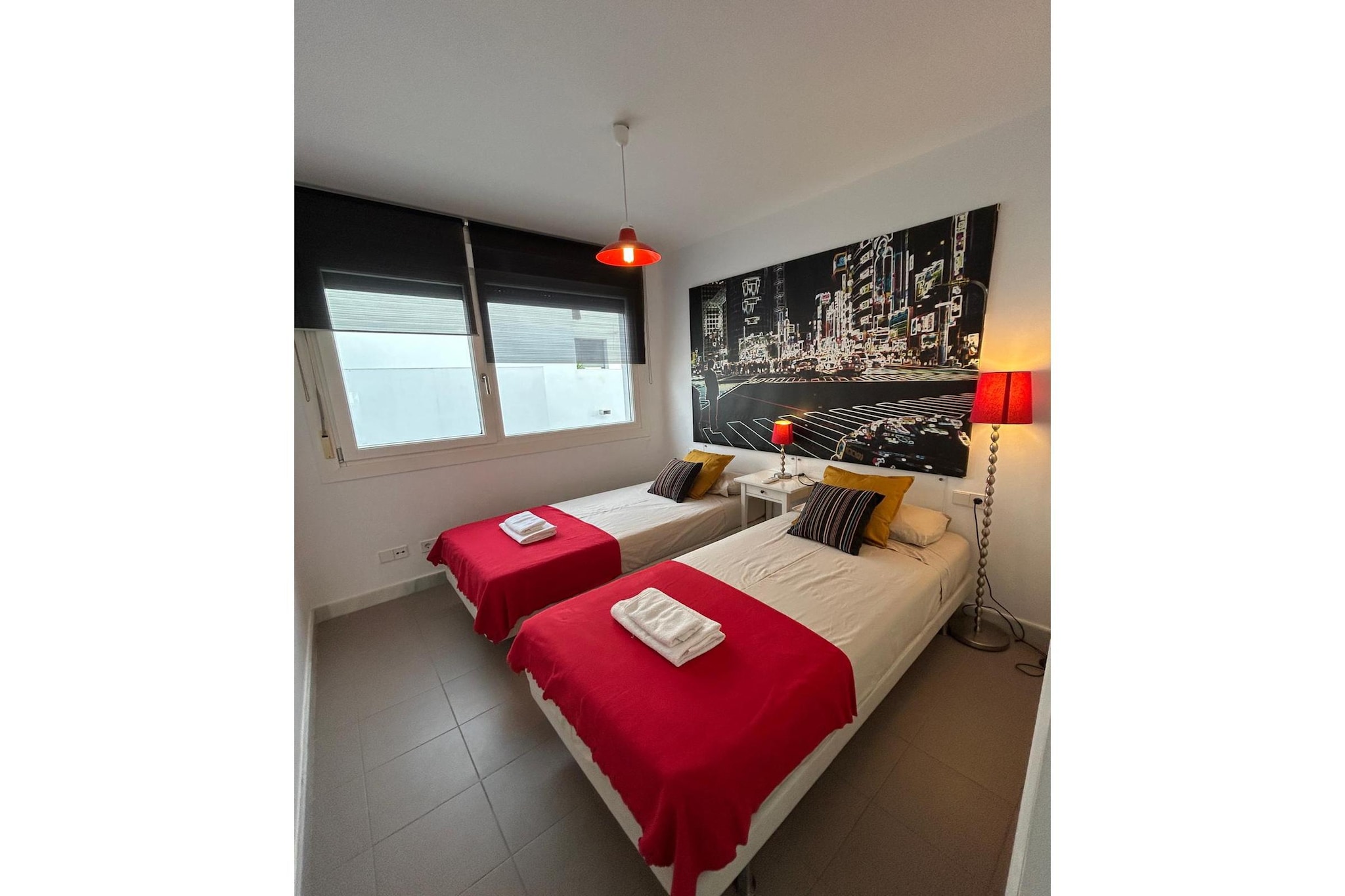 CT 407 AL - Faro's Las Negras Beach Apartment for 4 - Cabo de Gata-Slaapkamer