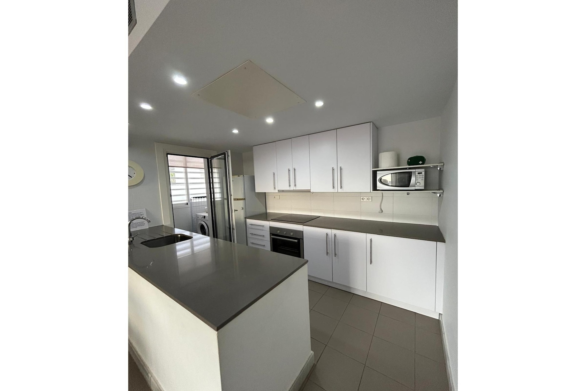 CT 407 AL - Faro's Las Negras Beach Apartment for 4 - Cabo de Gata-Keuken