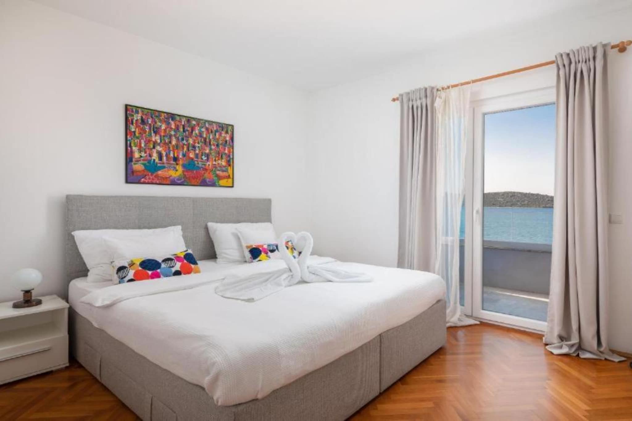 Seafront Six Bedroom Modern Villa with Pool Nancy - View