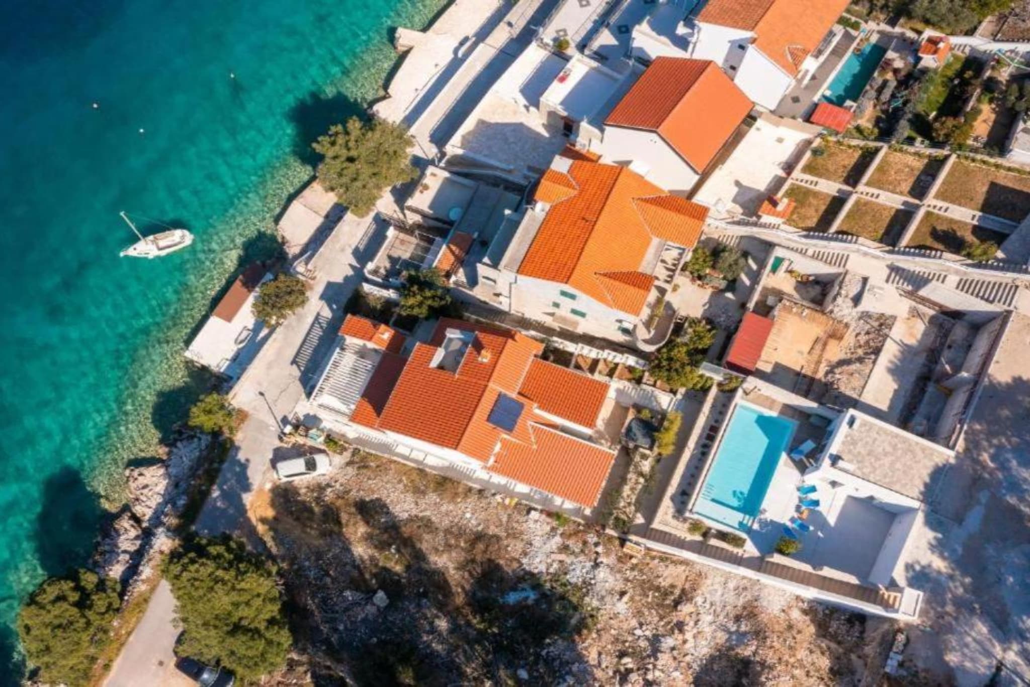 Seafront Six Bedroom Modern Villa with Pool Nancy - View