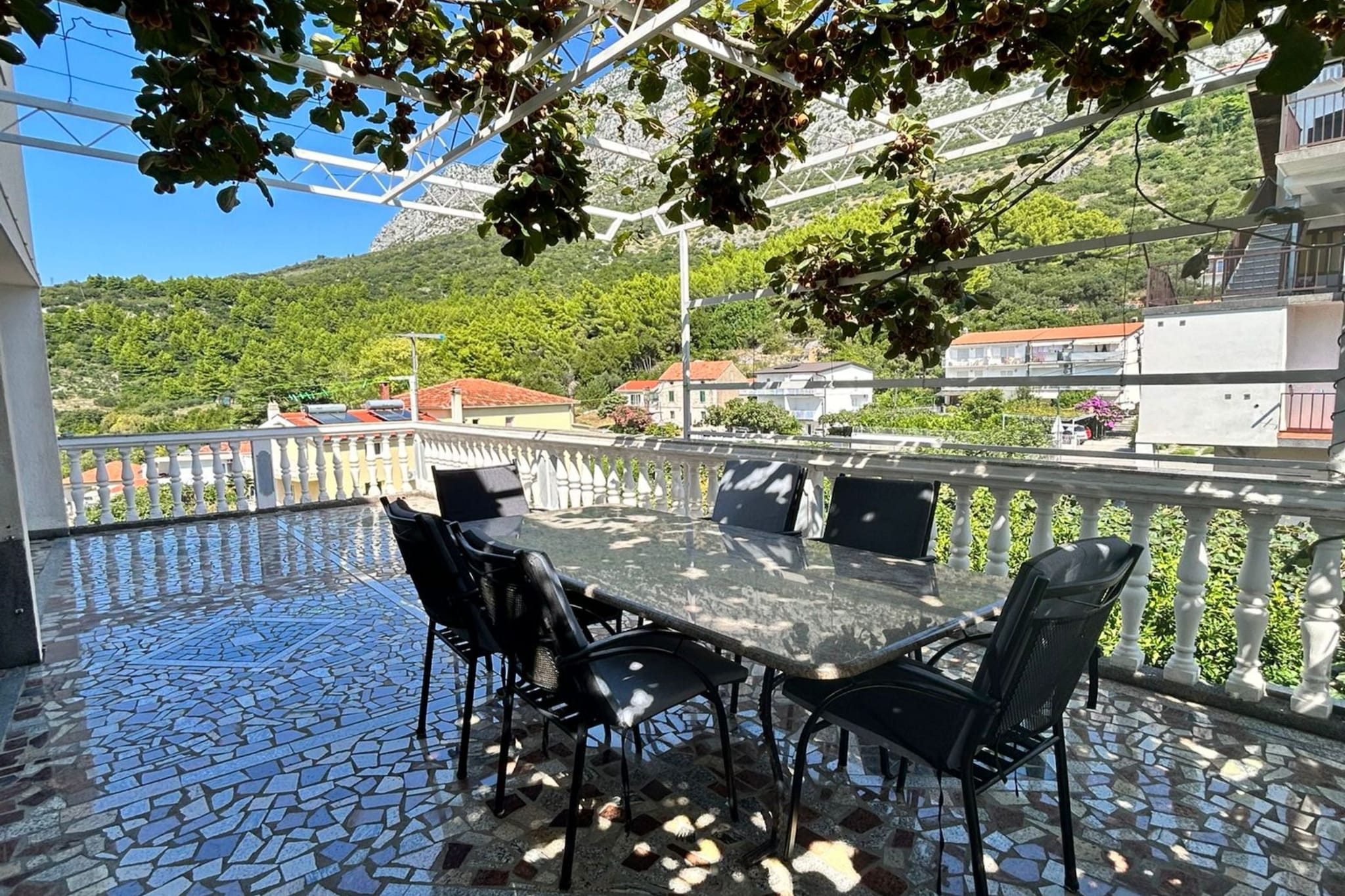 Apartments Adriana - Two bedroom Apartment Ružica 2 - Terrasbalkon