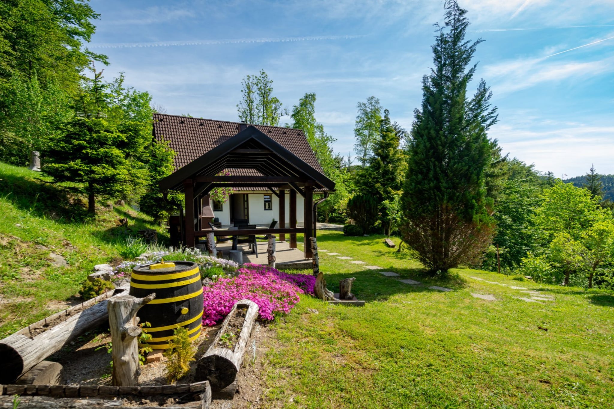 Holiday House Briški -  One Bedroom House With Terrace - Buitenlucht