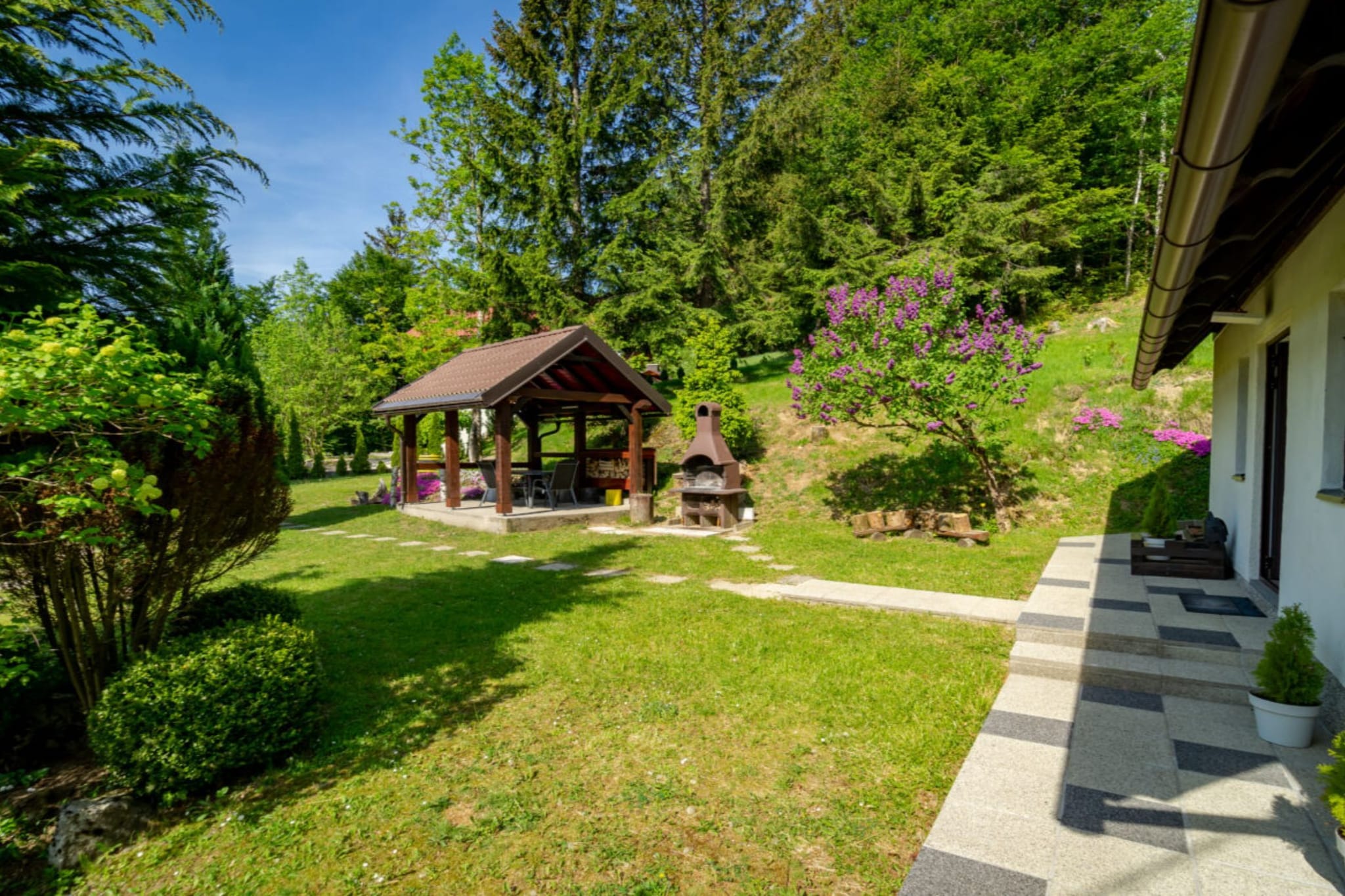 Holiday House Briški -  One Bedroom House With Terrace - Buitenlucht