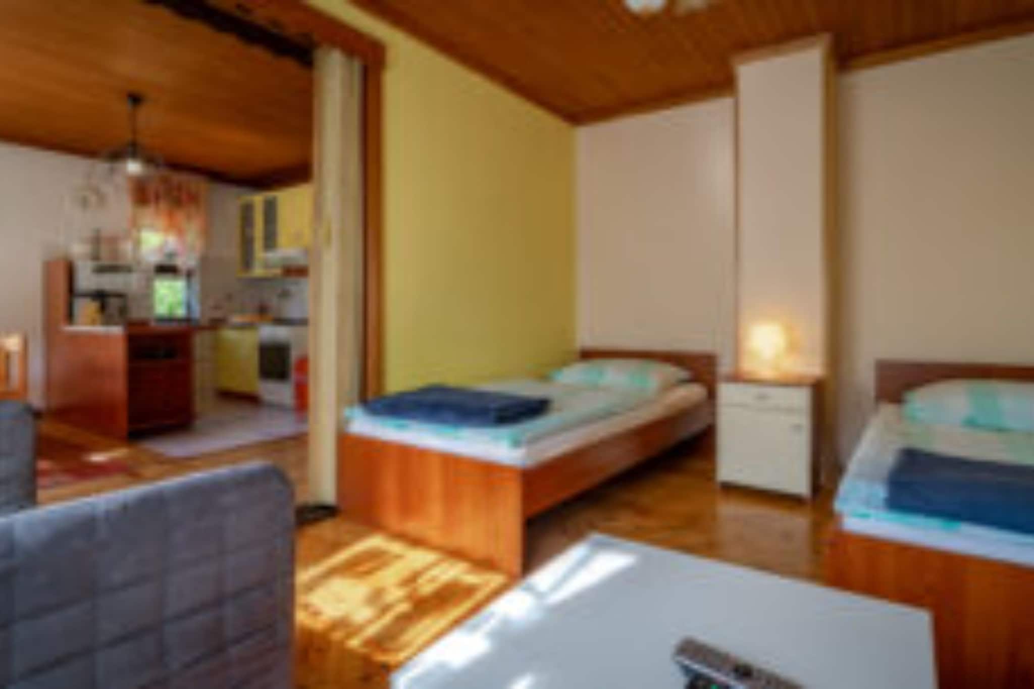 Holiday House Briški -  One Bedroom House With Terrace - Woonkamer