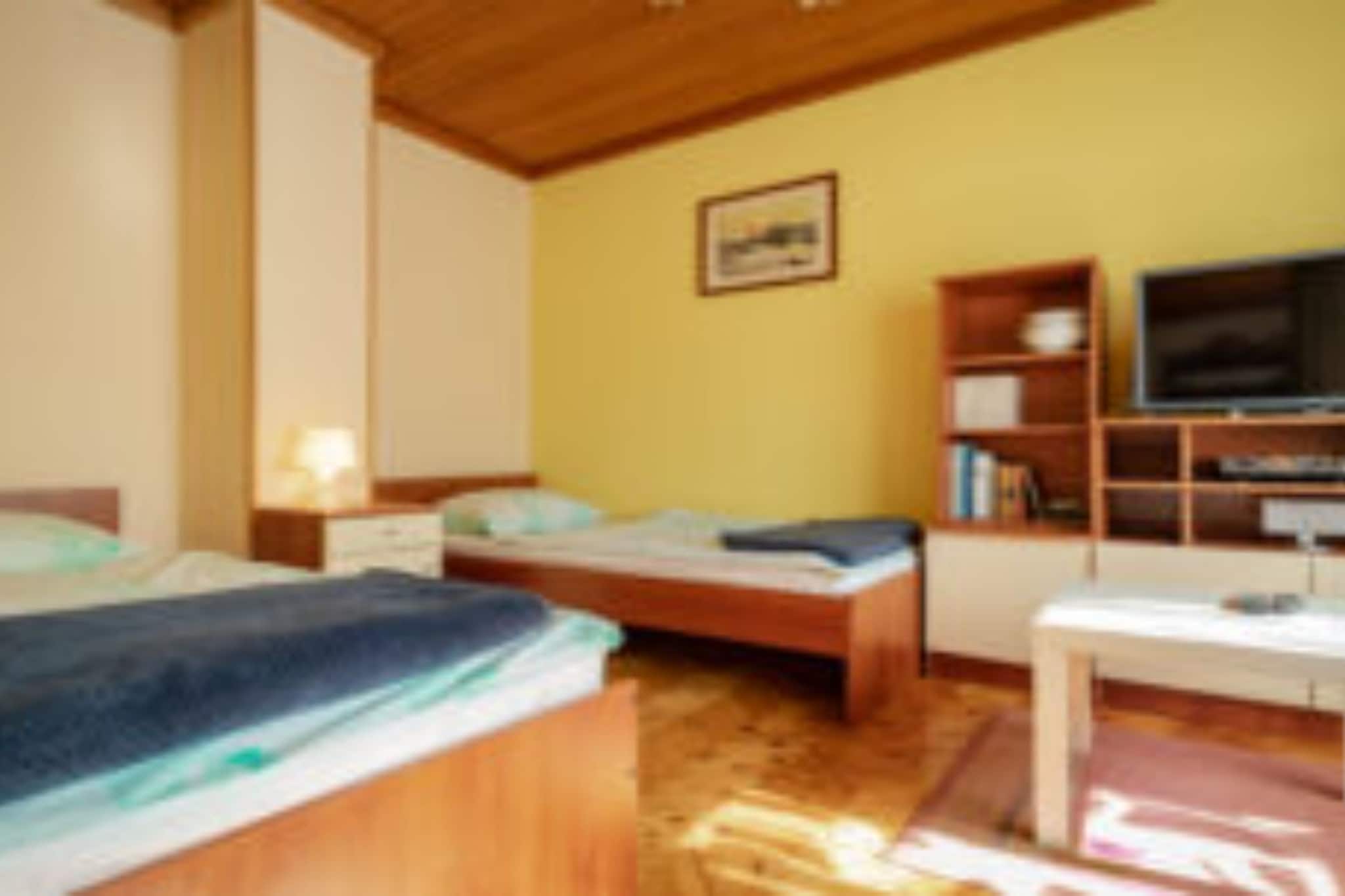 Holiday House Briški -  One Bedroom House With Terrace - Woonkamer