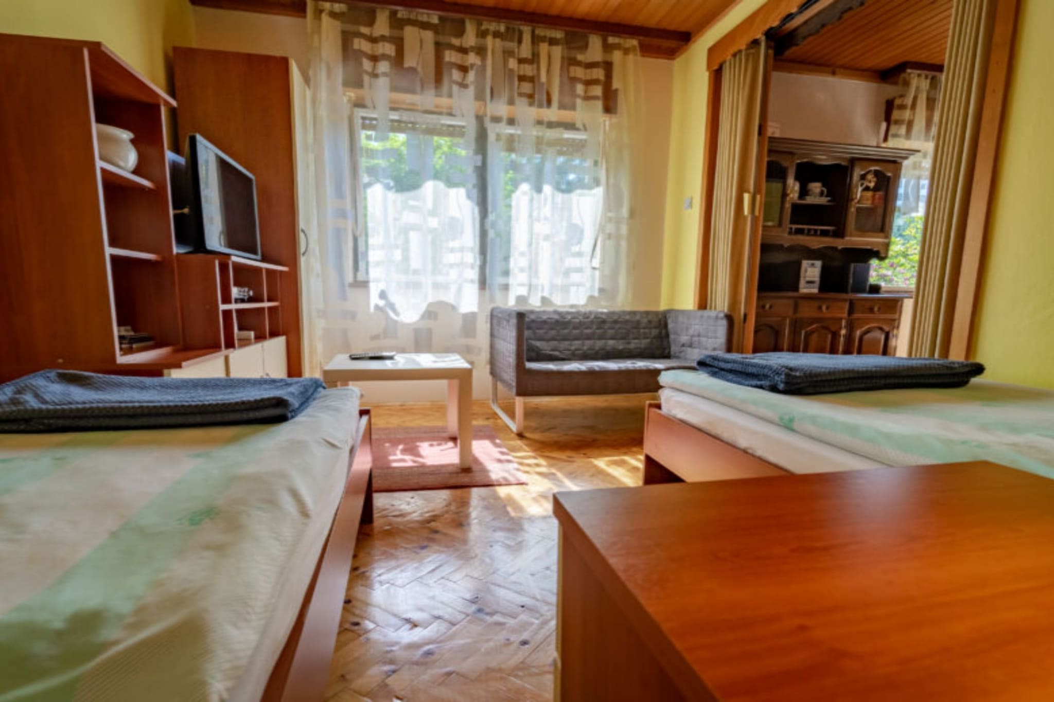 Holiday House Briški -  One Bedroom House With Terrace - Woonkamer