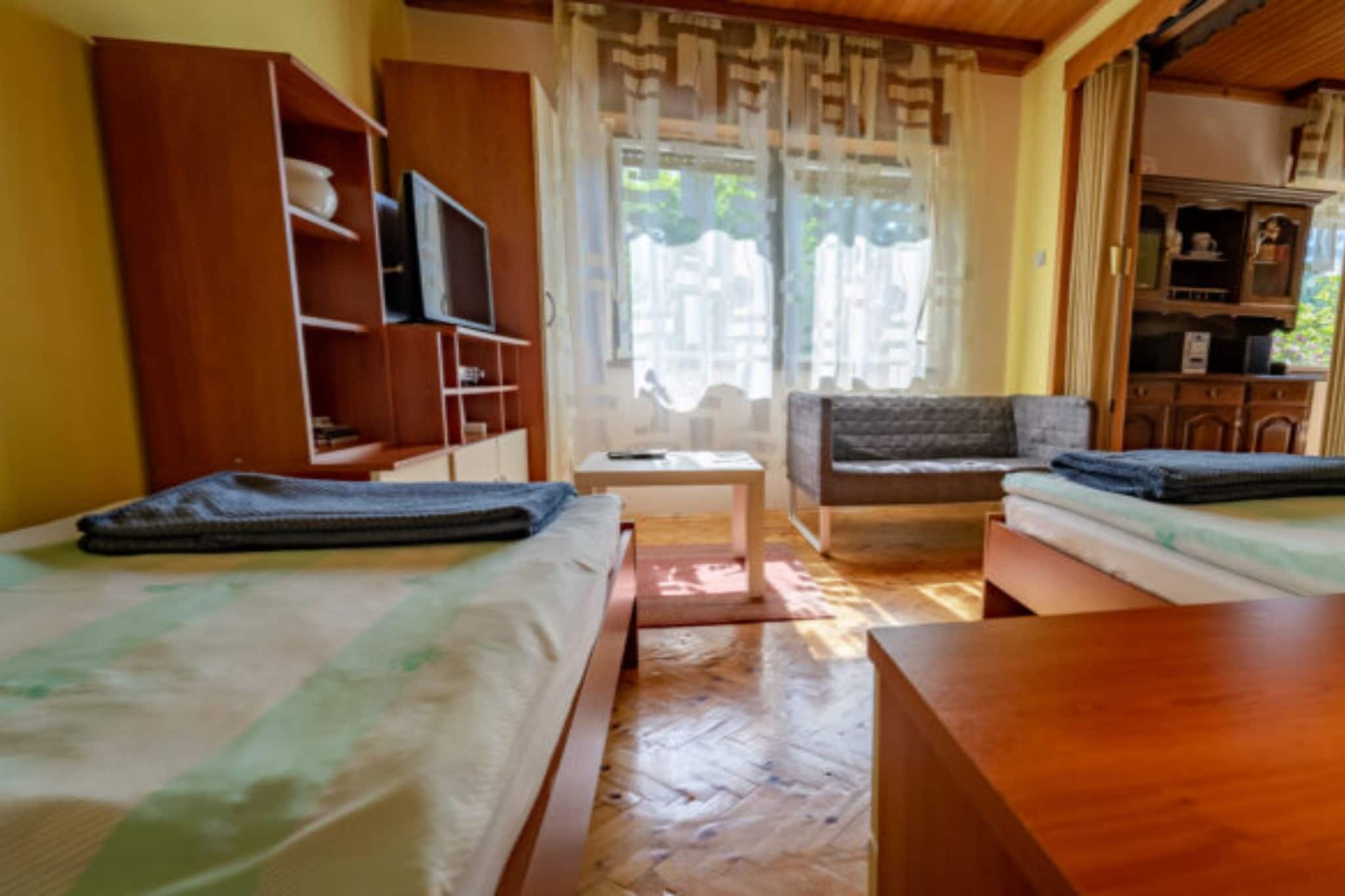 Holiday House Briški -  One Bedroom House With Terrace - Woonkamer