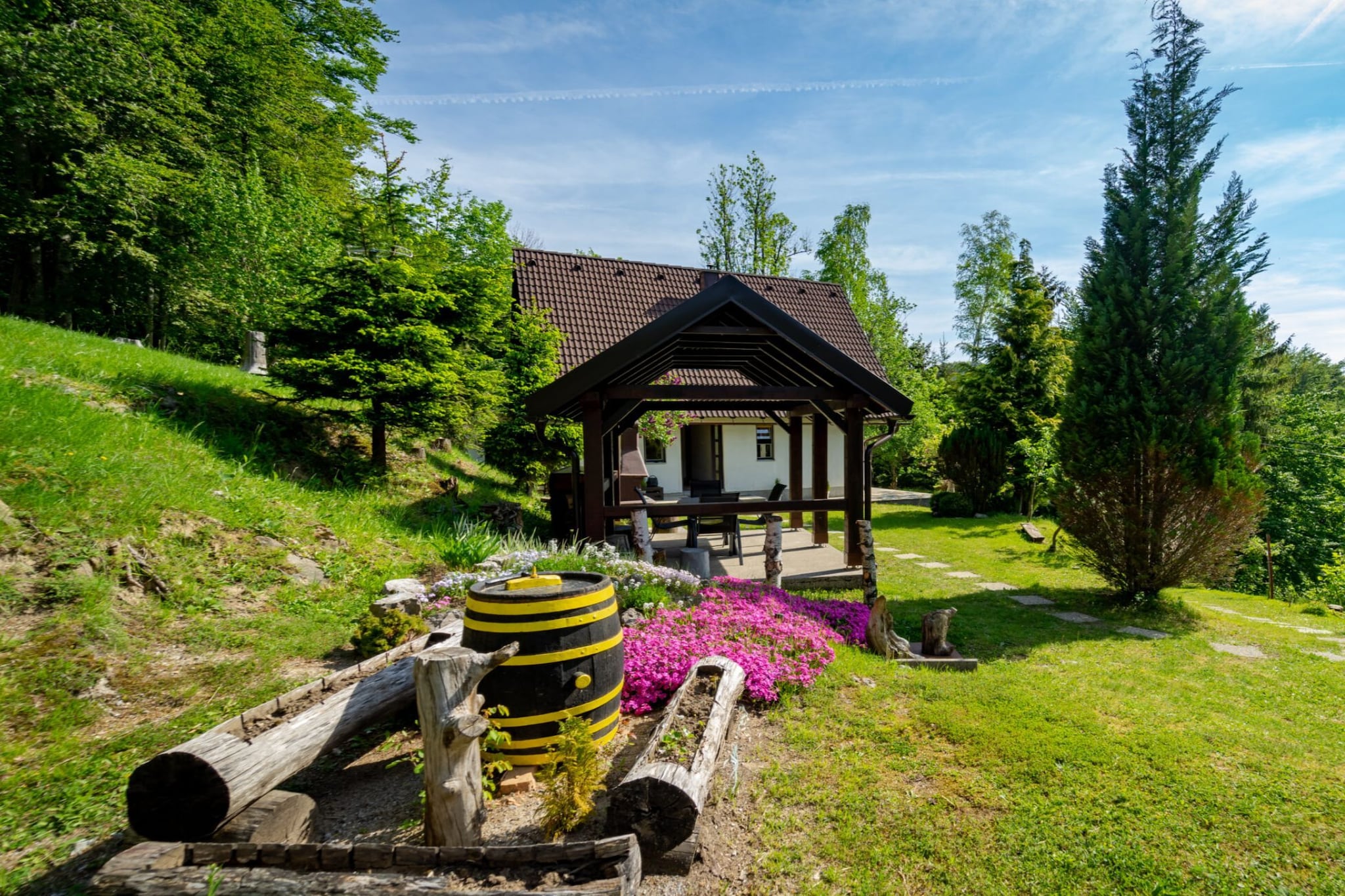 Holiday House Briški -  One Bedroom House With Terrace - Buitenlucht