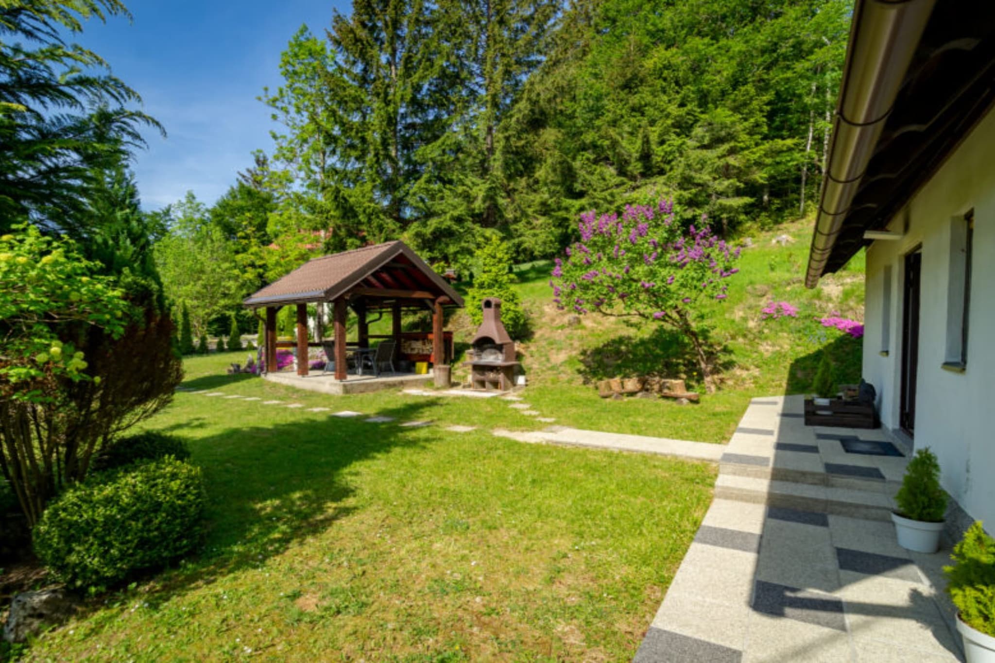 Holiday House Briški -  One Bedroom House With Terrace - Buitenlucht