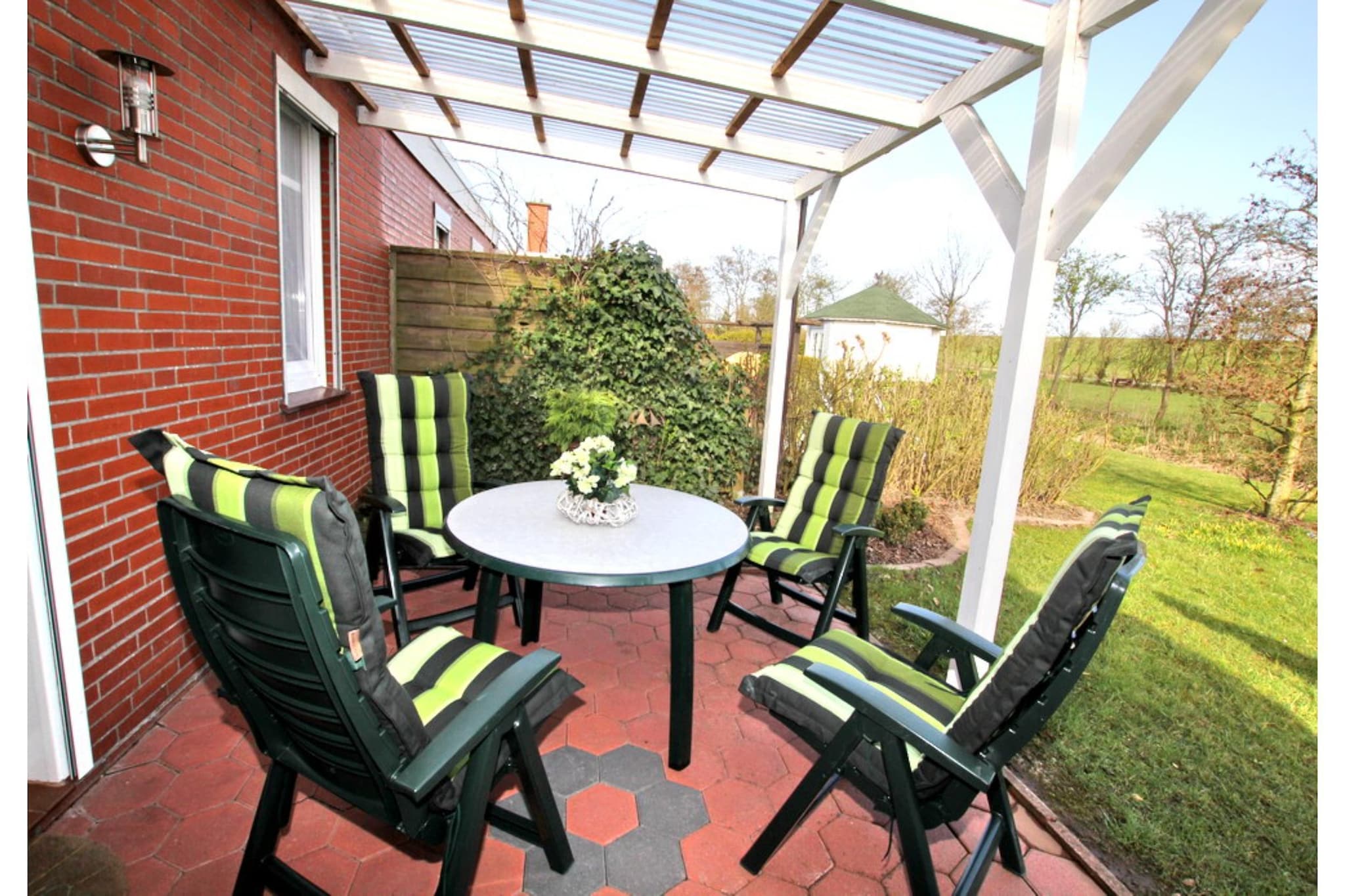 Ferienhaus Reede-Terrasse / balcon