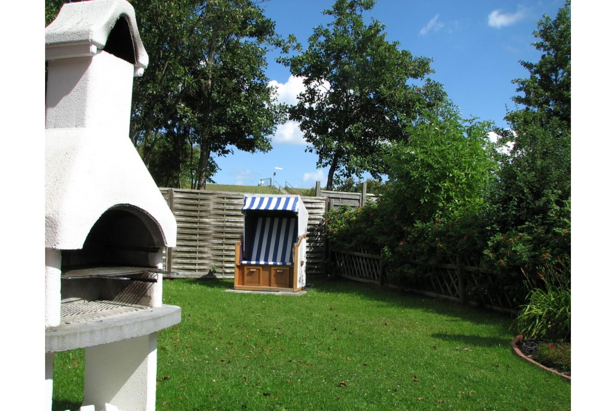 Ferienhaus Meeresbrise-Jardins en été