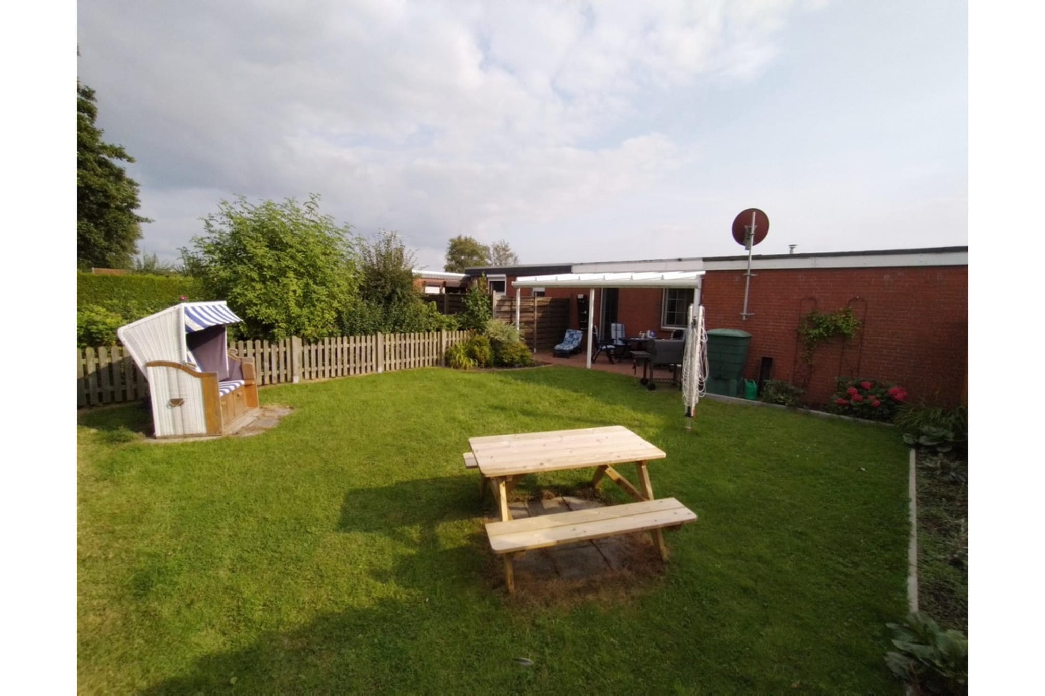 Ferienhaus Meeresbrise-Jardins en été