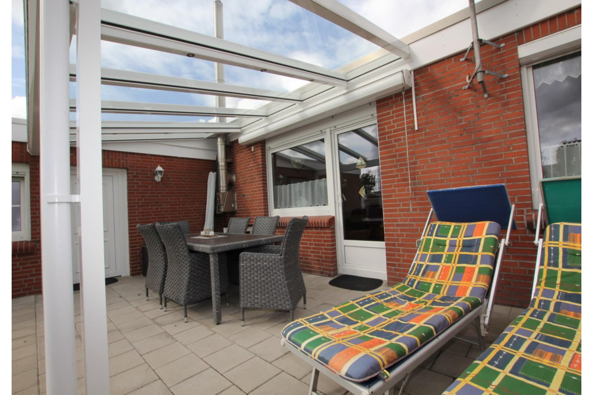 Ferienhaus Uschi-Terrasse / balcon