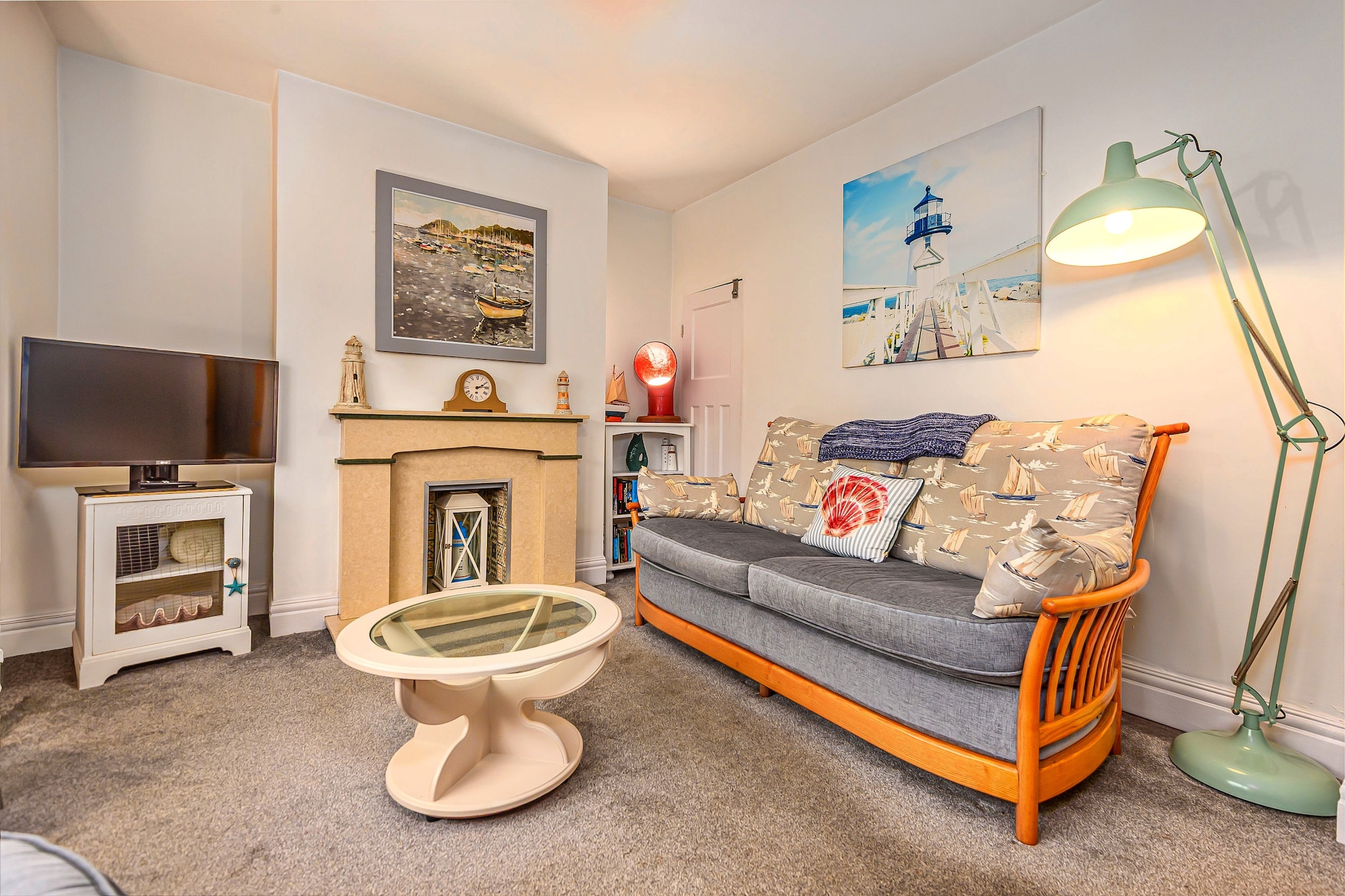 Mumbles Cottage - Woonkamer