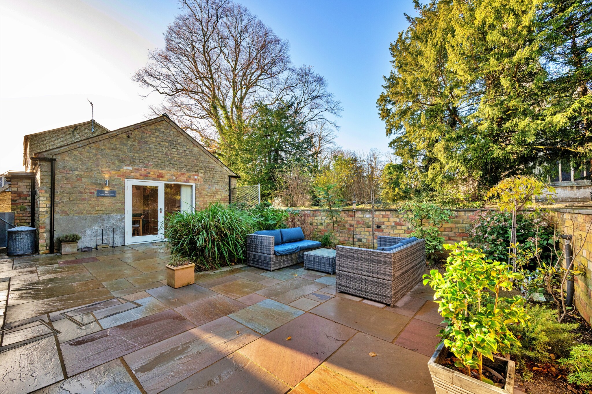 The Asparagus Shed - Terrace balcony