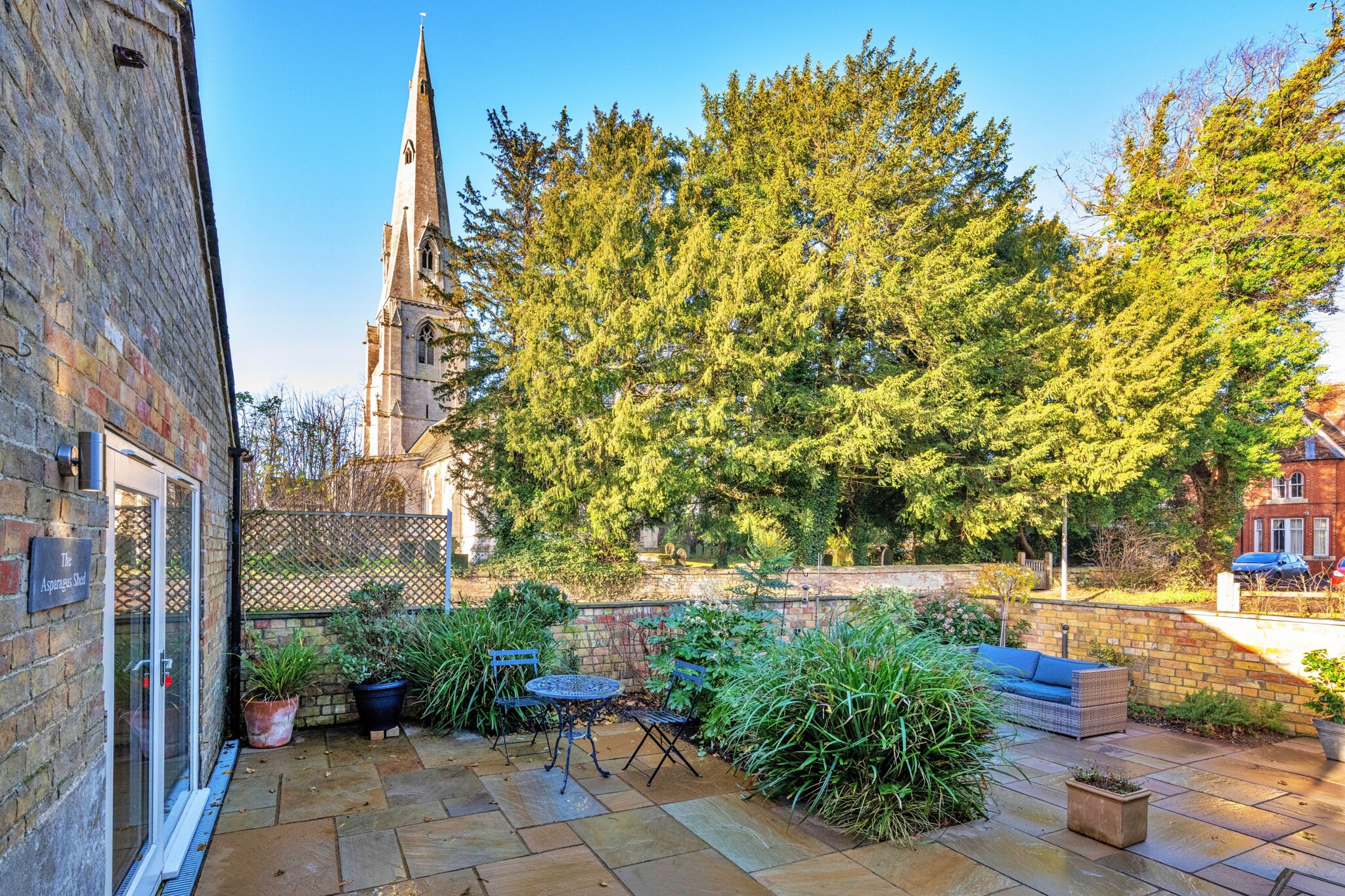 The Asparagus Shed - Terrace balcony