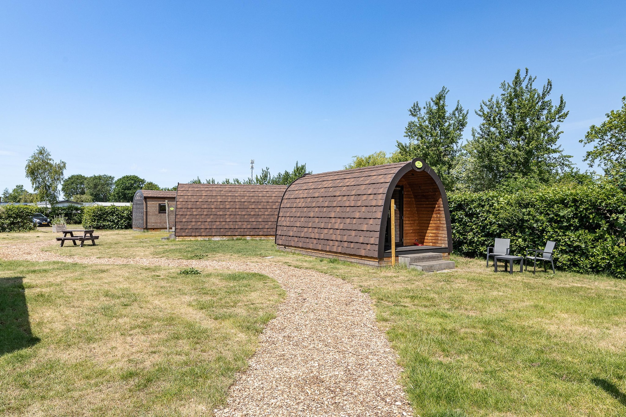 Duinhoeve Duinlodges 2 pers (huisdiervriendelijk) - Gebieden zomer 1km