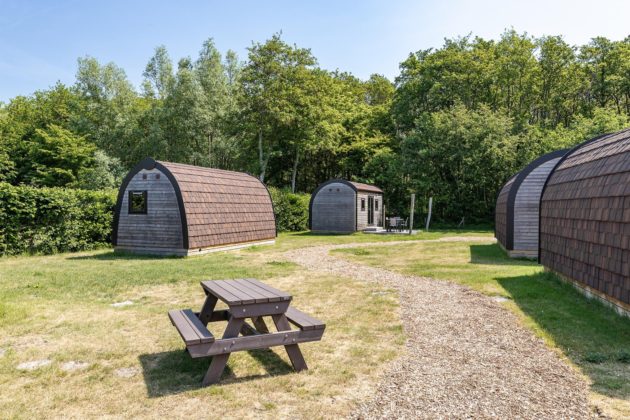 Duinhoeve Duinlodges 2 pers (huisdiervriendelijk) - Terrasbalkon
