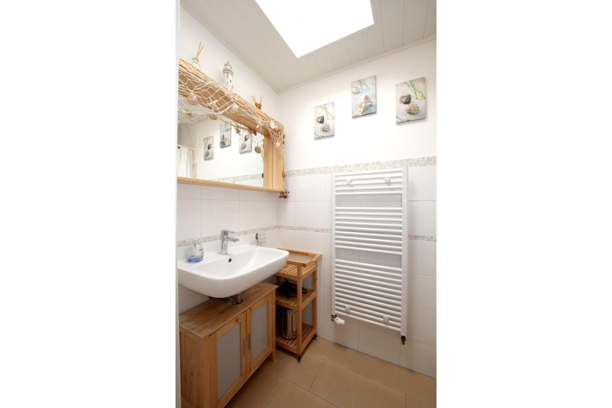 Ferienhaus Wattwurm-Badkamer