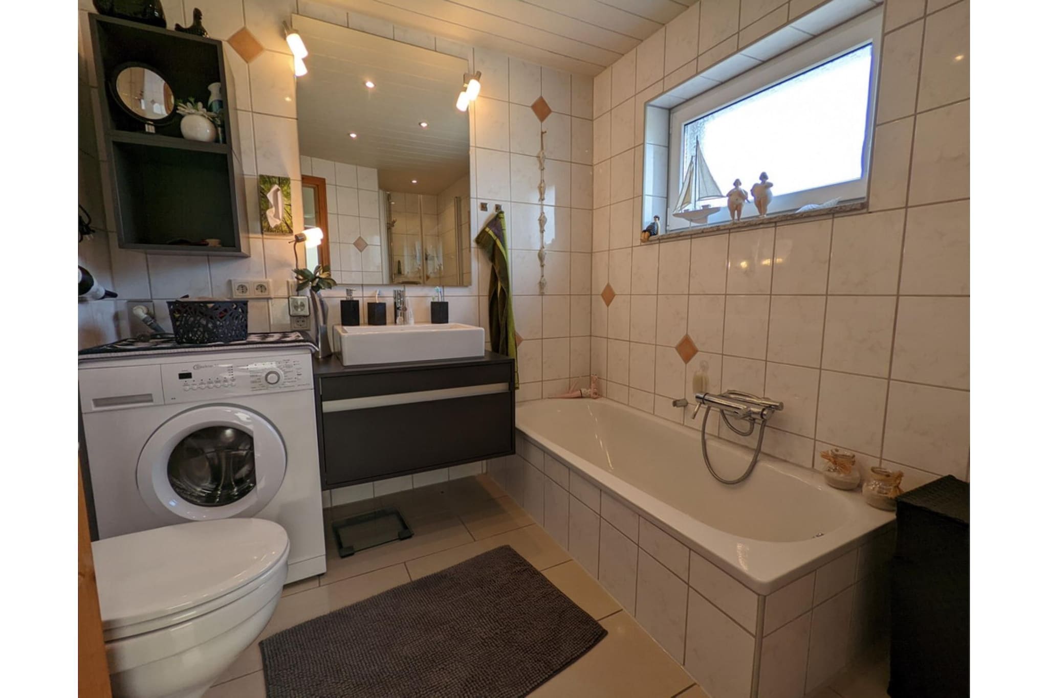 Ferienhaus Meerlust-Badkamer