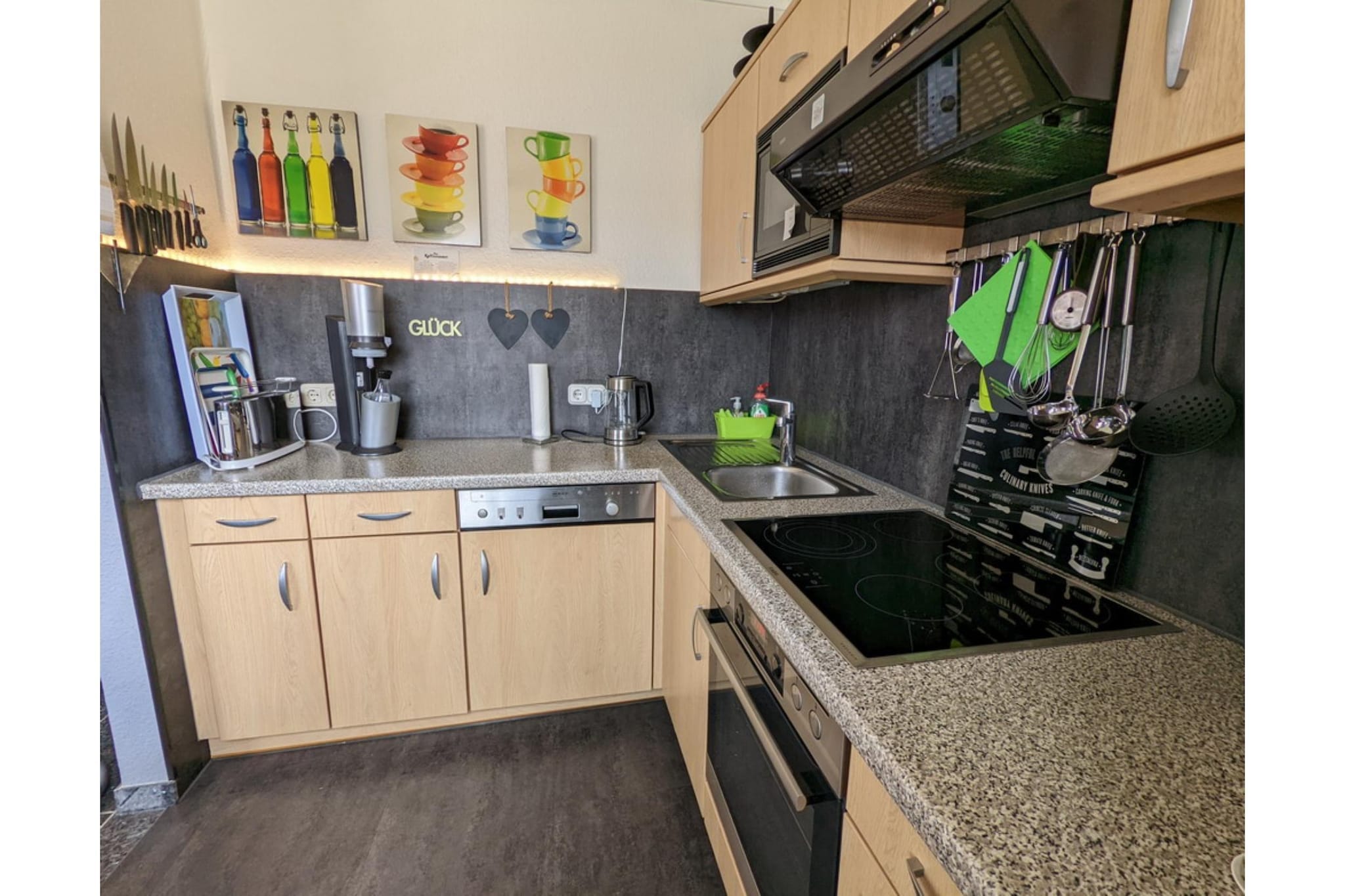 Ferienhaus Meerlust-Keuken