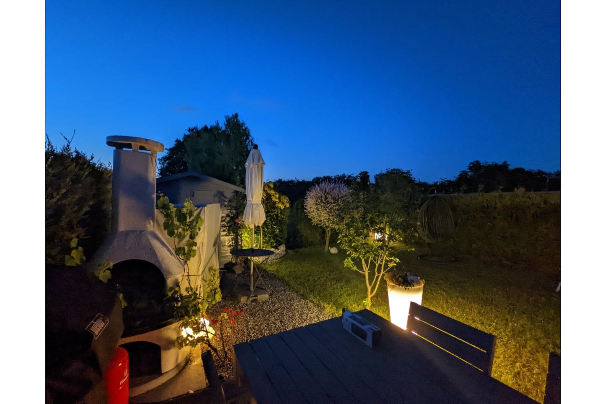 Ferienhaus Meerlust-Tuinen zomer
