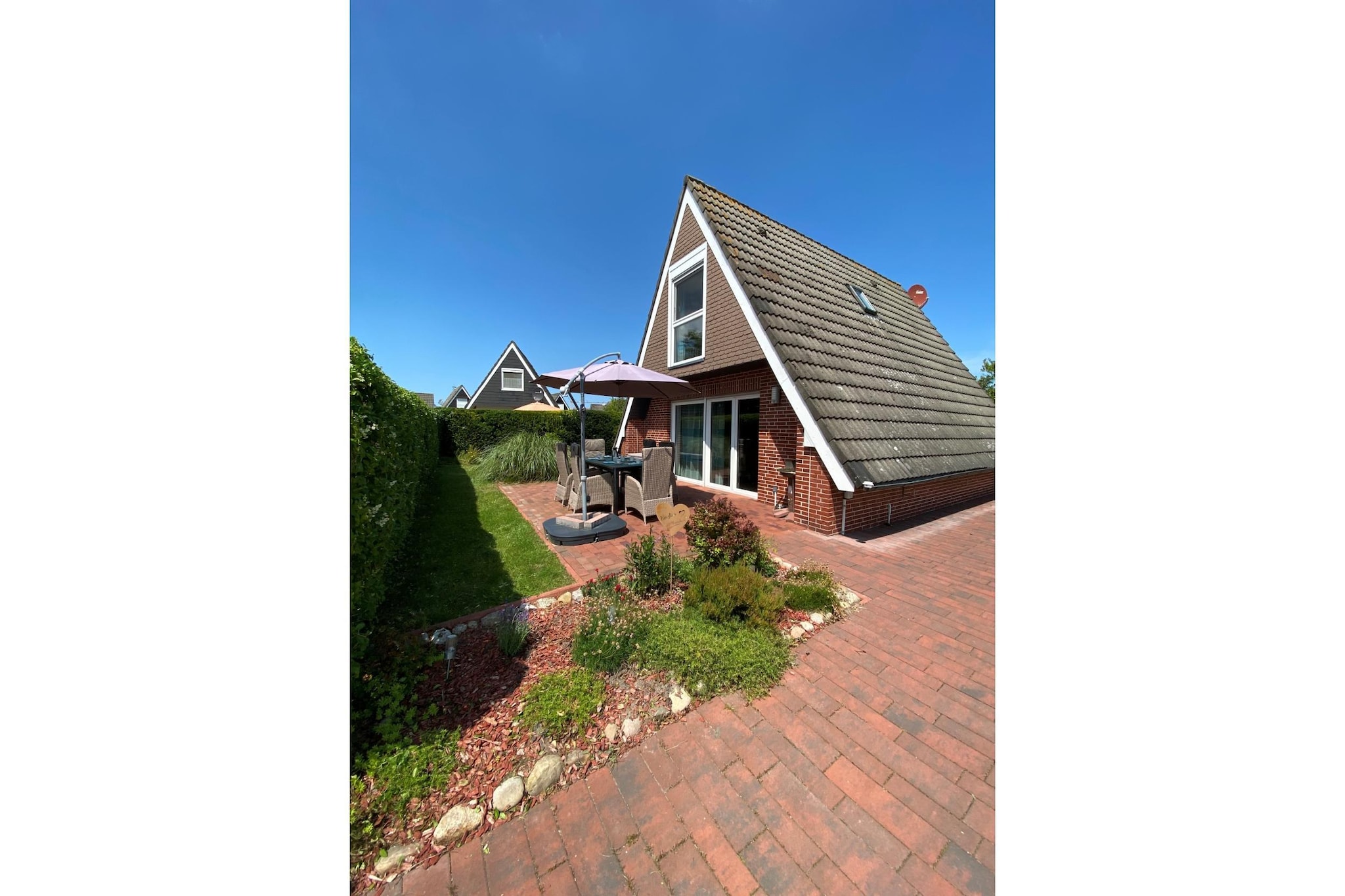 Ferienhaus Wulkje-Buitenkant zomer