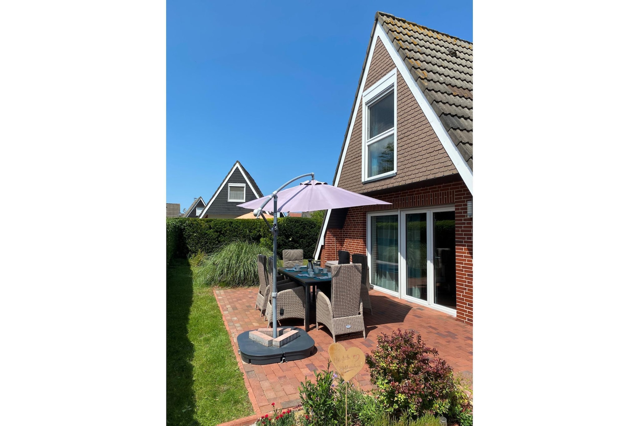 Ferienhaus Wulkje-Terrasbalkon