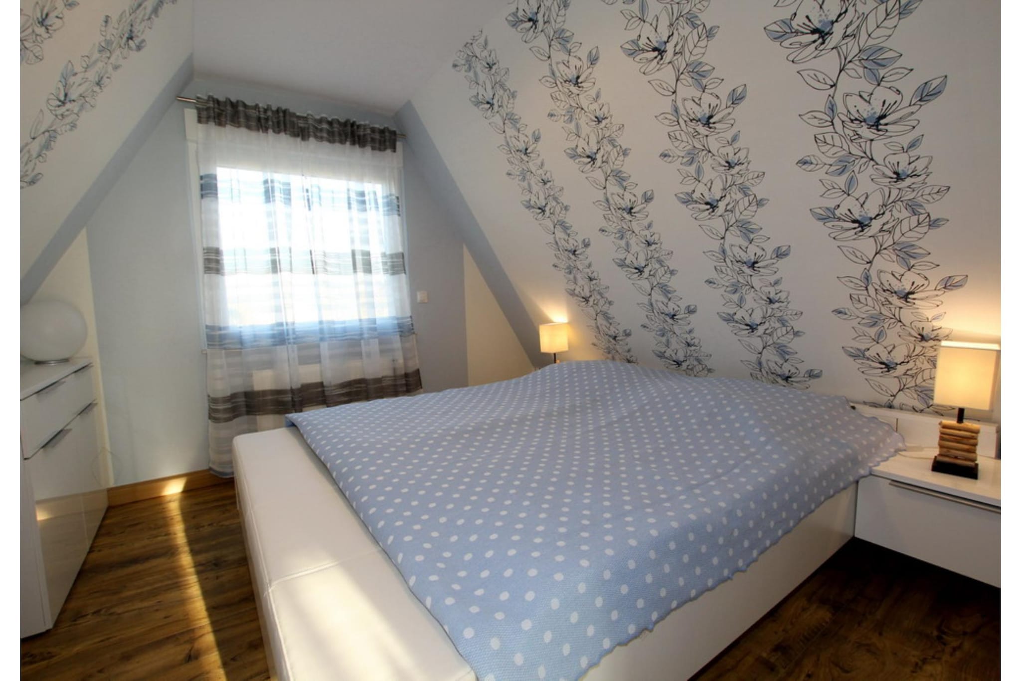 Ferienhaus Wulkje-Slaapkamer