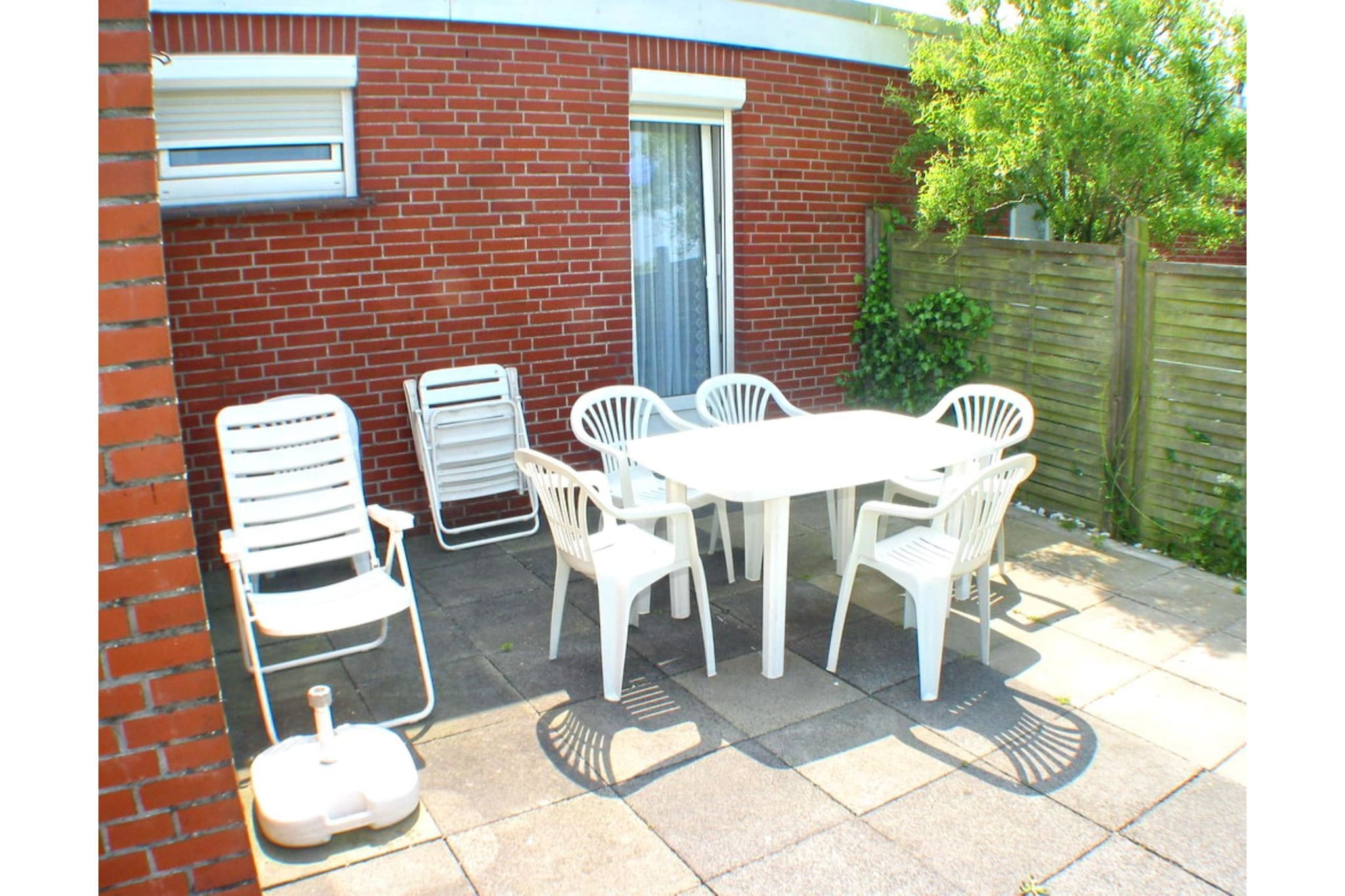 Ferienhaus Wibke-Terrasbalkon