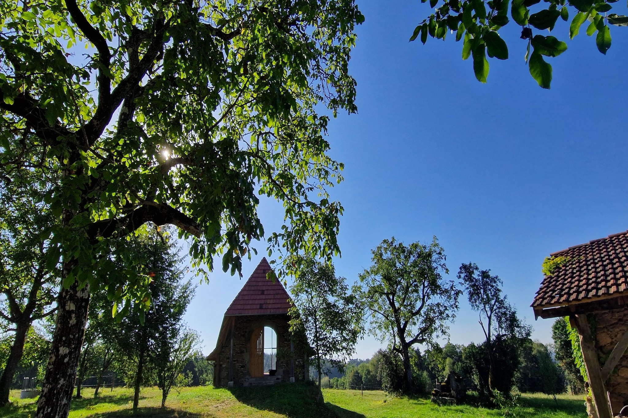 The Grange-Gardens in summer