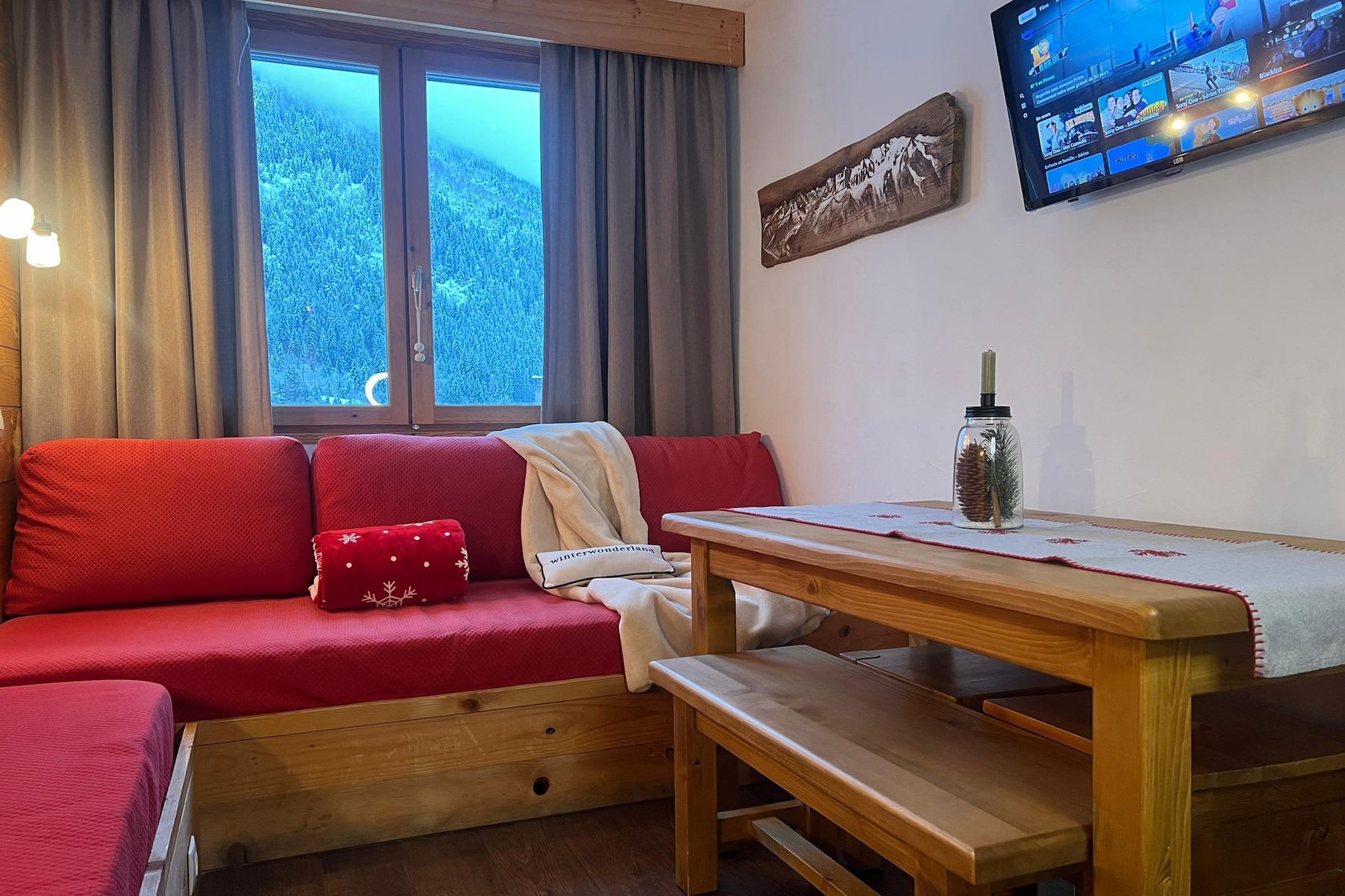 Champagne Powder-Woonkamer