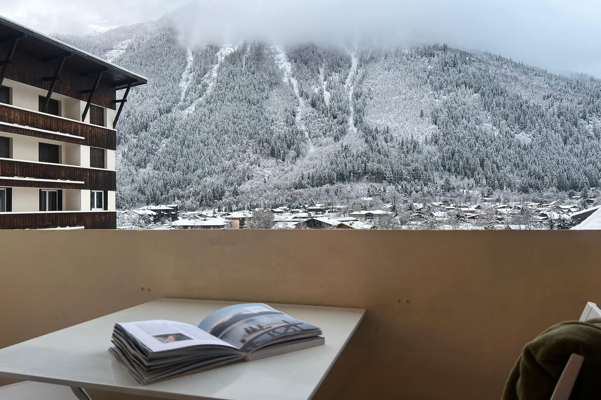 Champagne Powder-Terrasbalkon